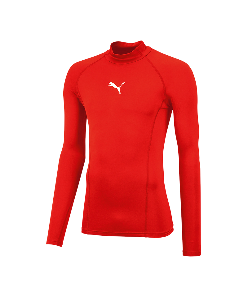 PUMA LIGA Baselayer Warm Longsleeve Shirt F01 | - rot