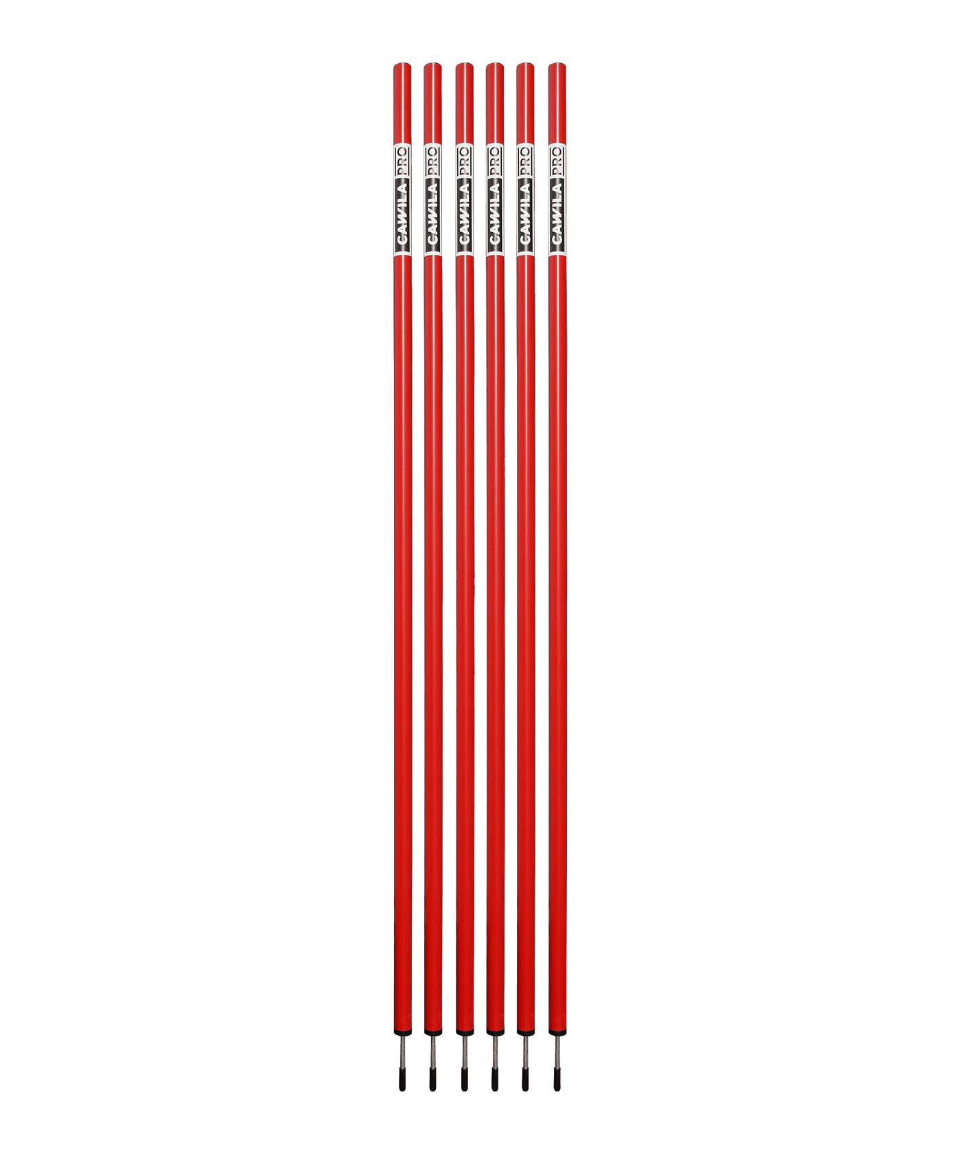 Cawila PRO Slalomstange (33mmx180cm) Rot - rot