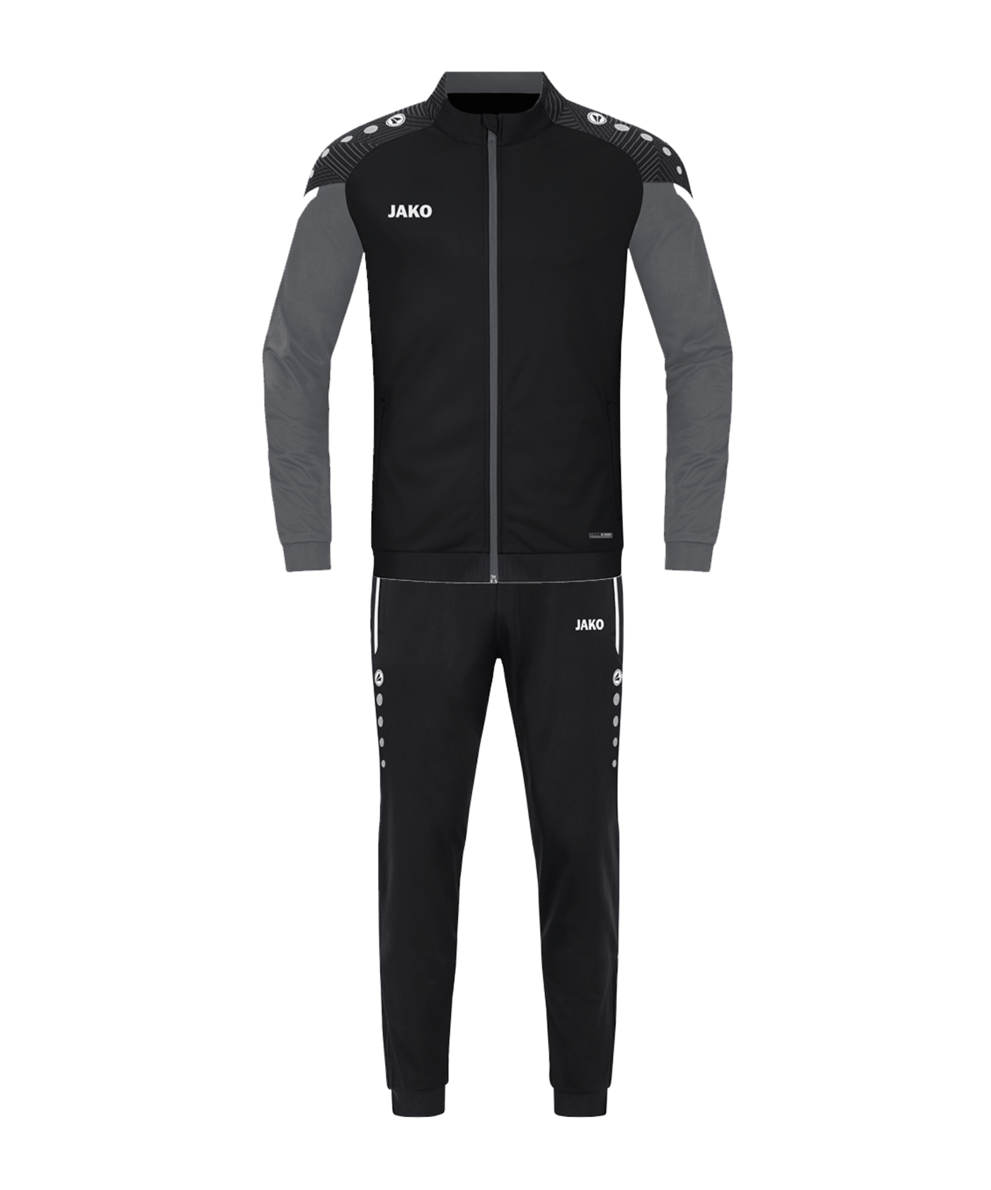 JAKO Performance Polyesteranzug | Schwarz F804 - schwarz