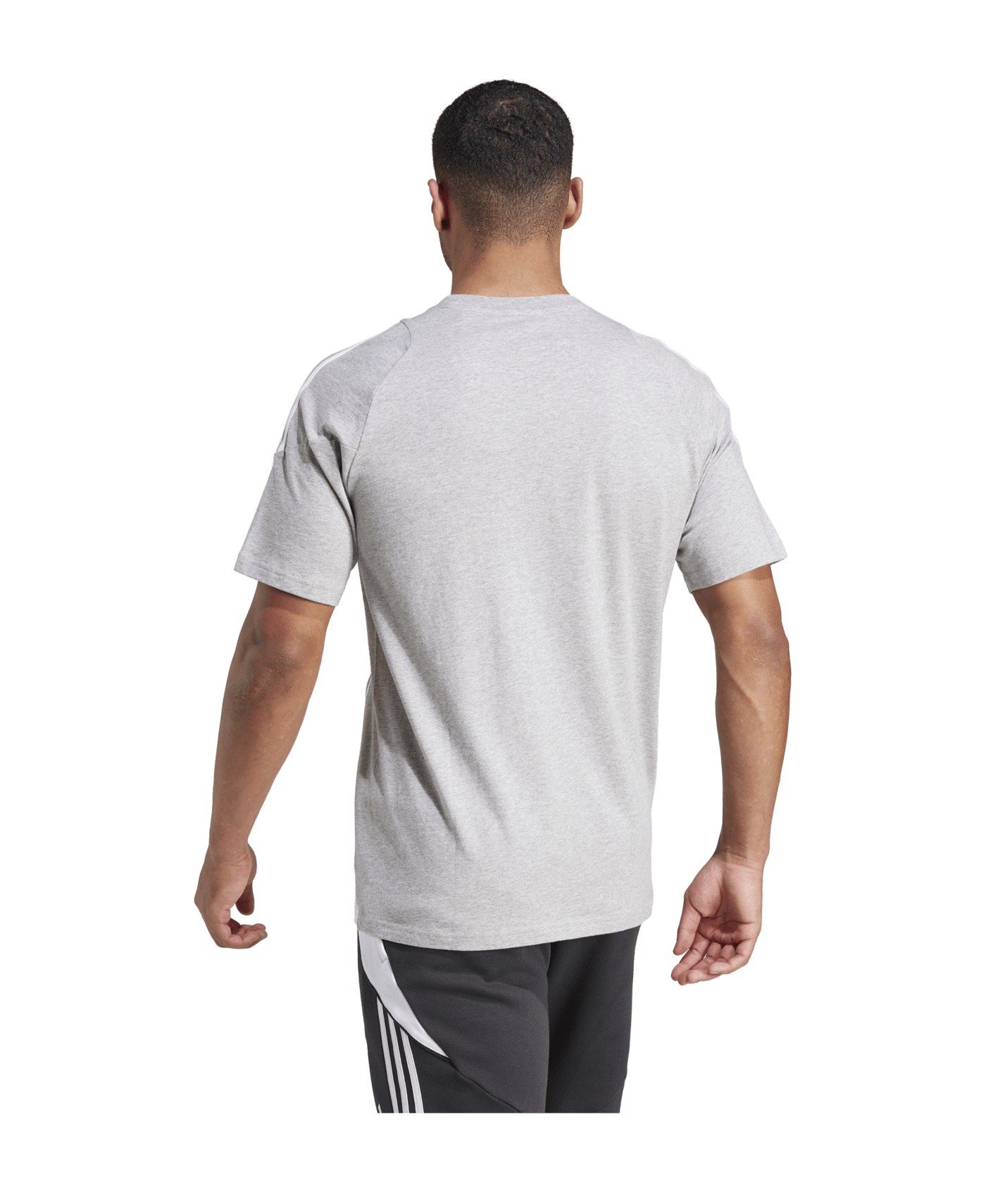 adidas Tiro 24 T-Shirt Grau Weiss - grau