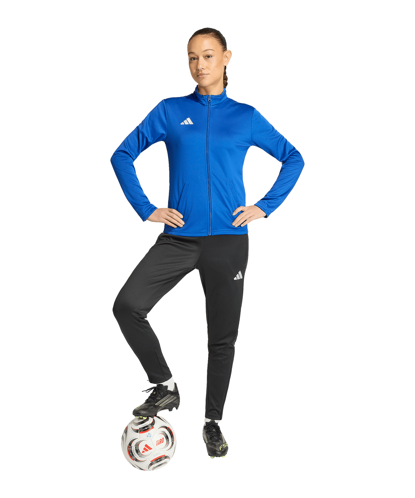 adidas Entrada 26 Trainingsjacke Damen Blau - blau