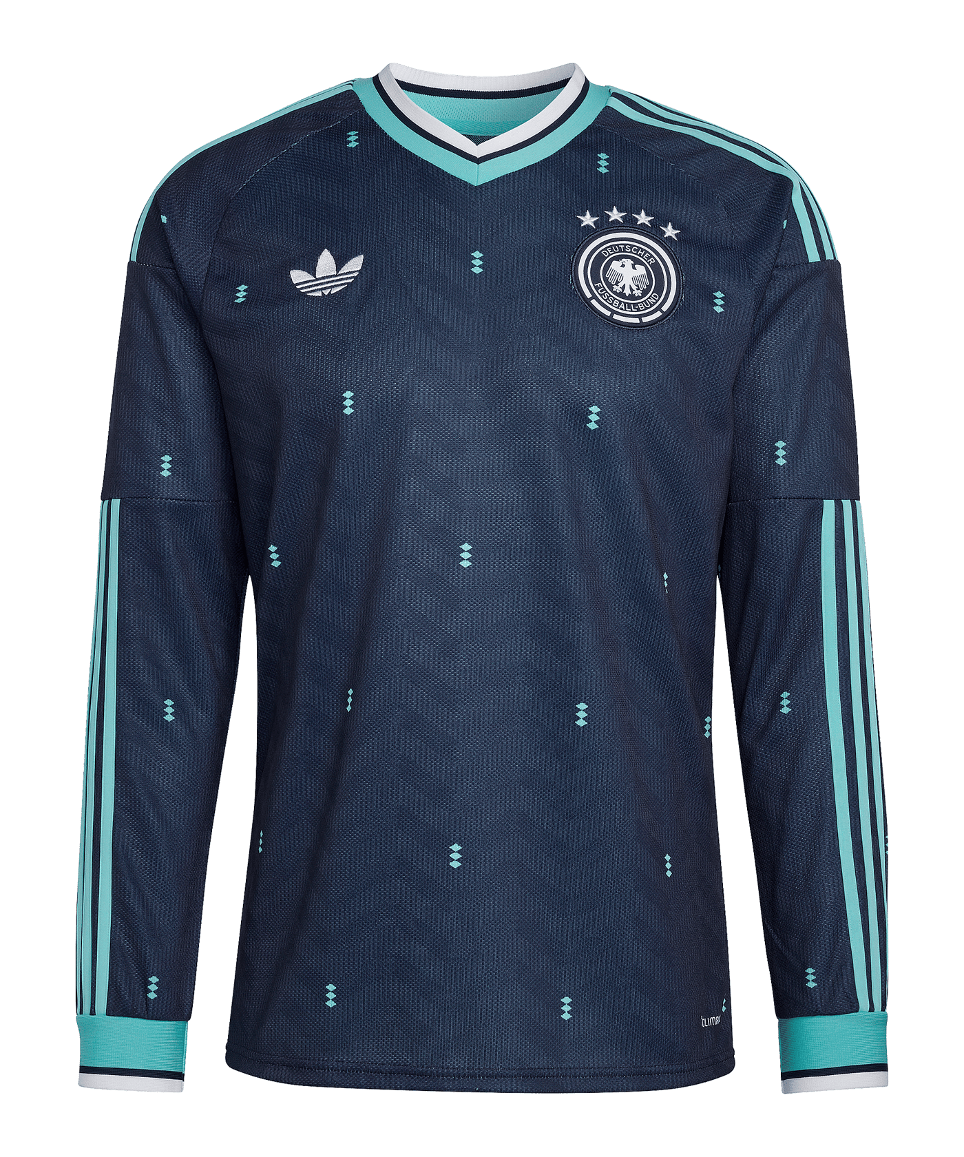 adidas DFB Deutschland Trikot Langarm Away WM |  2026 Blau - blau