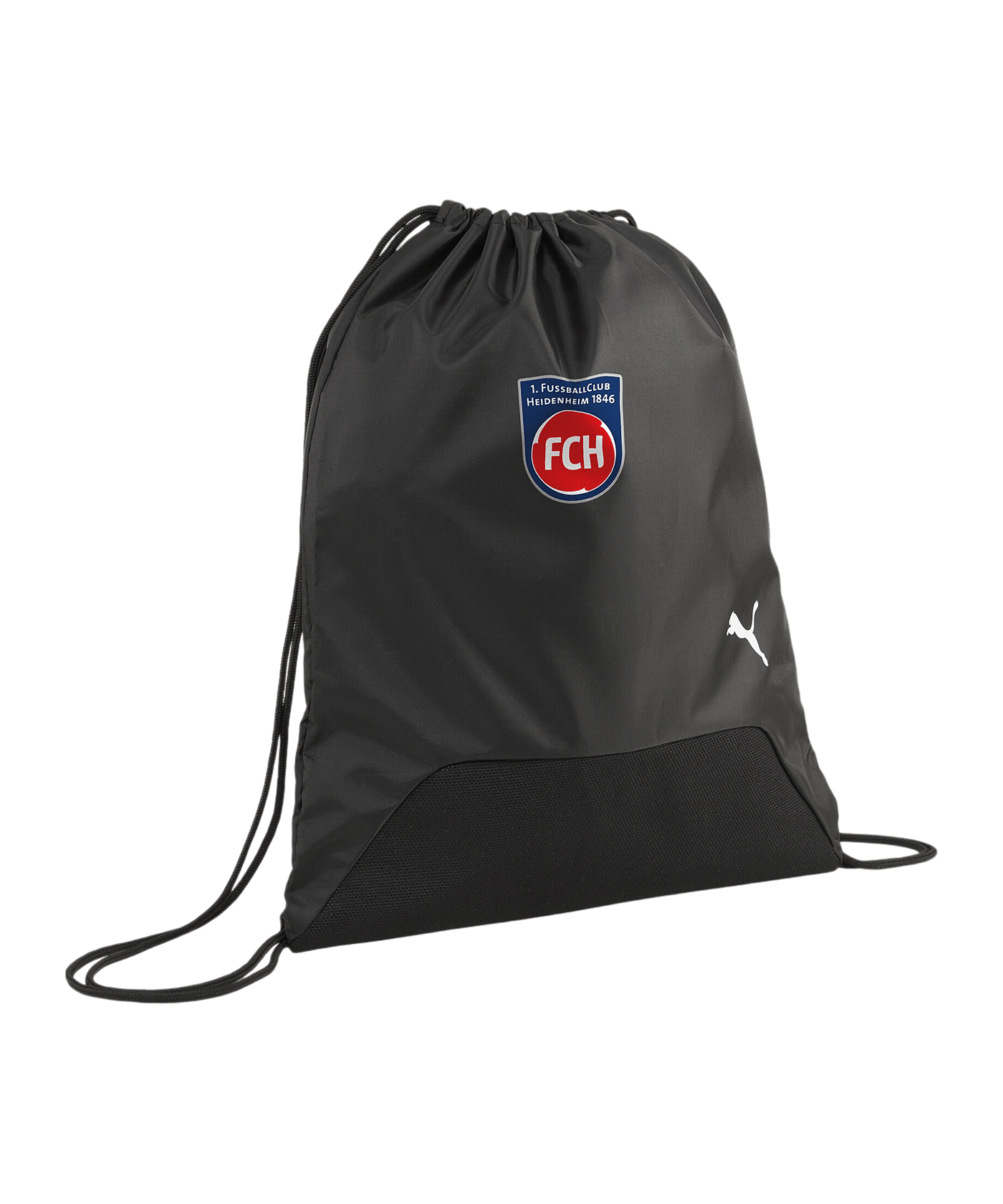 PUMA 1. FC Heidenheim Gym Bag Schwarz F01 - schwarz