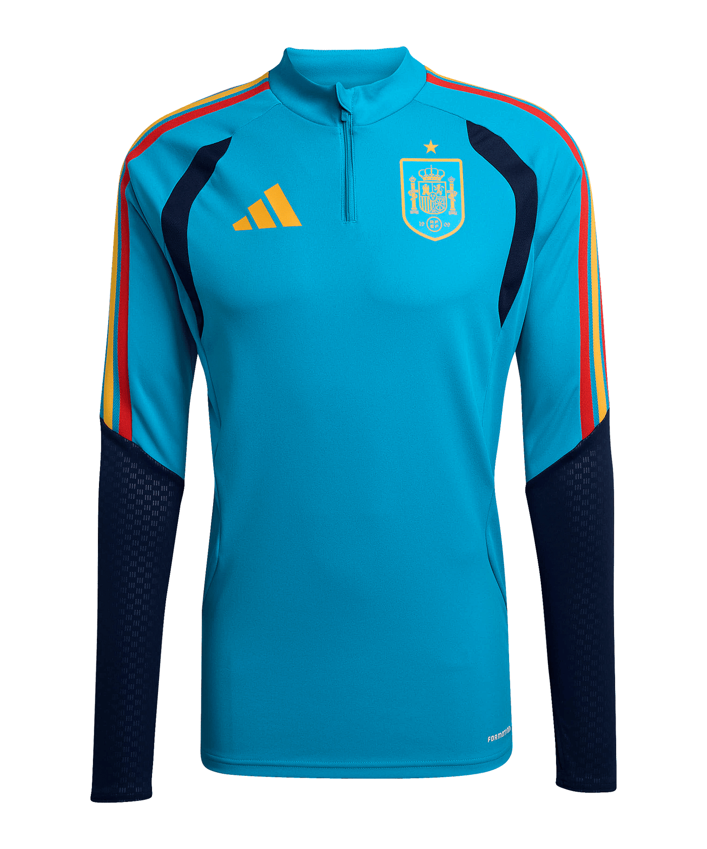 adidas Spanien Tiro Training Zip Top Blau | - blau