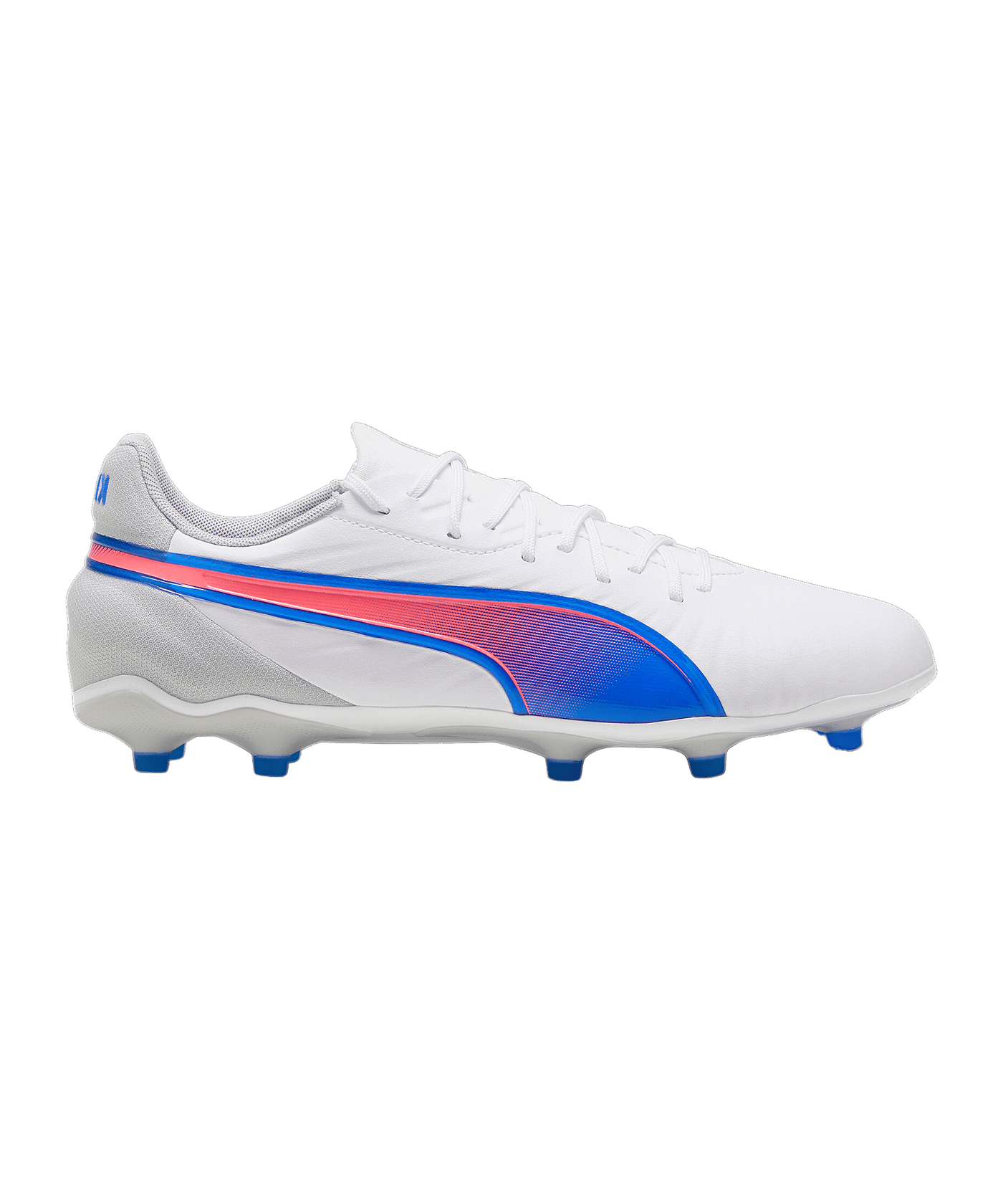 PUMA KING Match FG/AG Formula Weiss Blau F02 - weiss