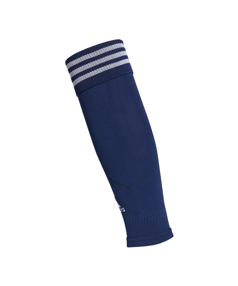 adidas Compression Sleeve Dunkelblau Weiss - blau