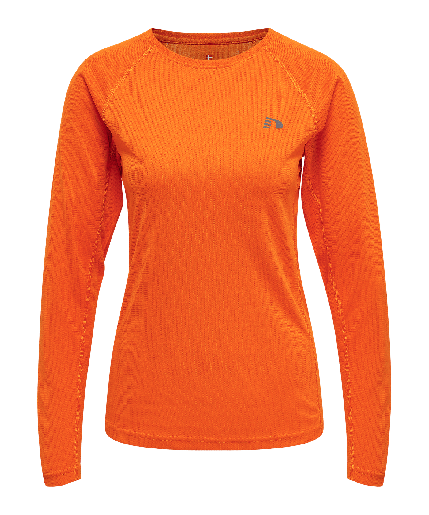 Newline Core Shirt langarm Running Damen F5190 - orange