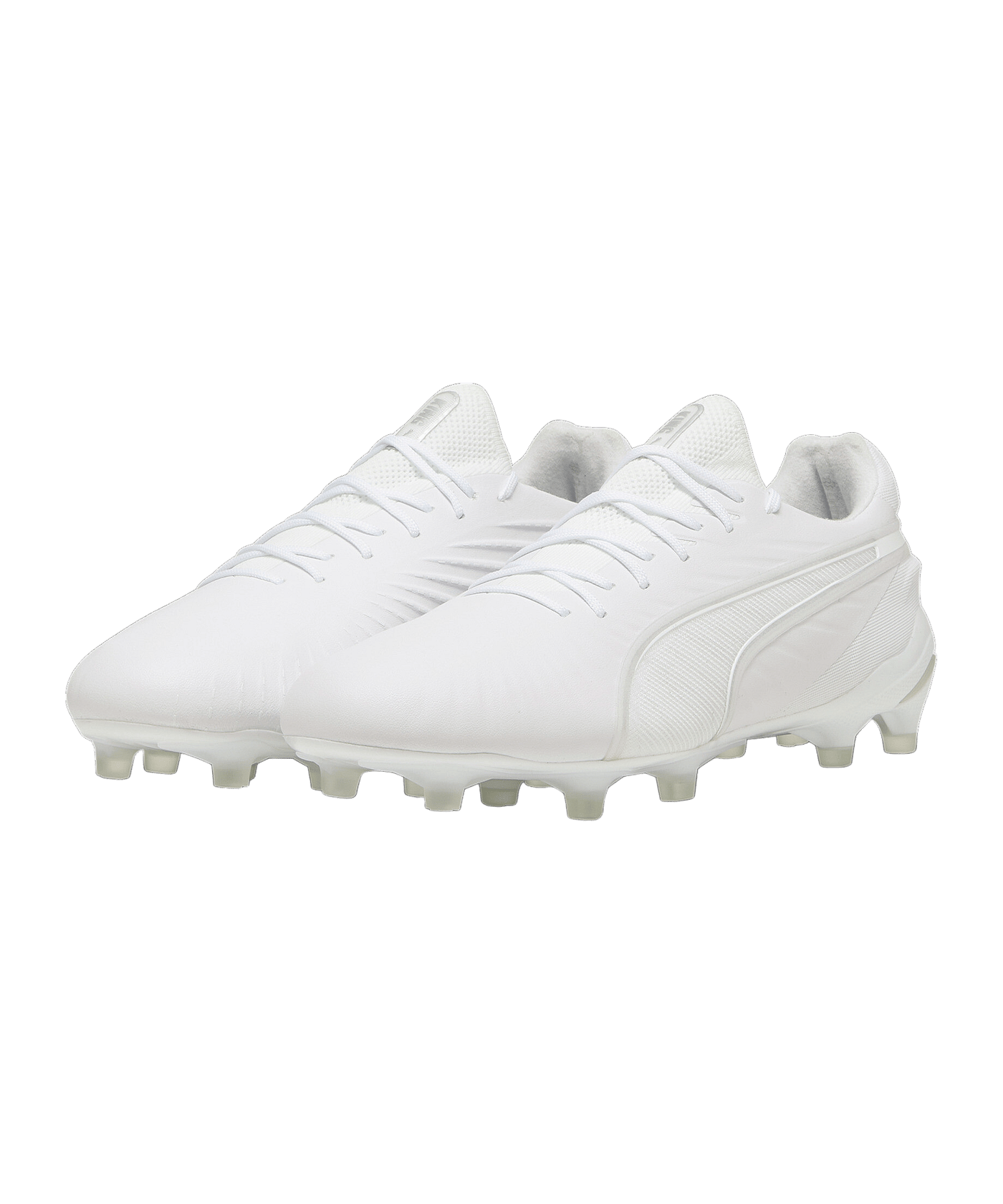PUMA KING Ultimate FG/AG White Edition Weiss - weiss