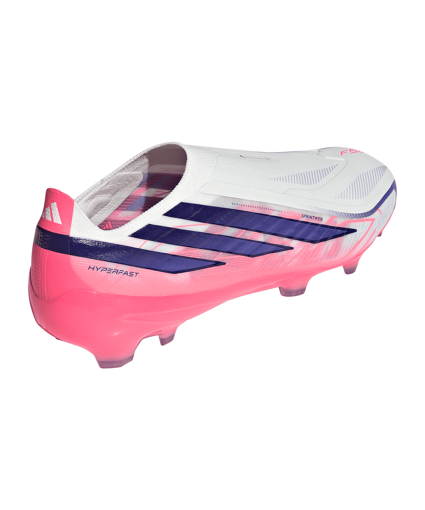 adidas F50 Hyperfast Pro Laceless FG Weiß - weiss