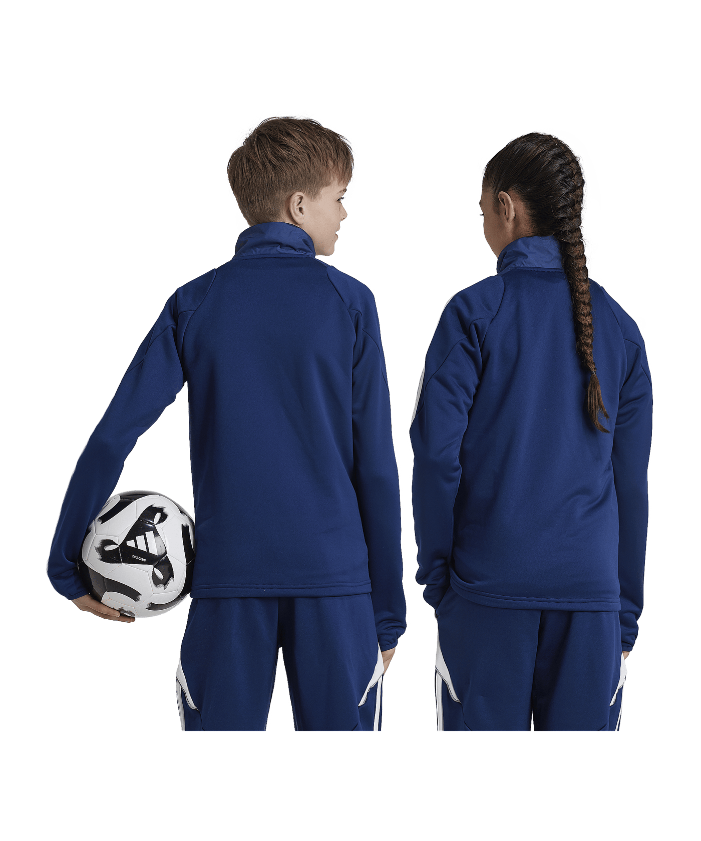 adidas Tiro 24 Trainingsjacke Kids Blau - blau