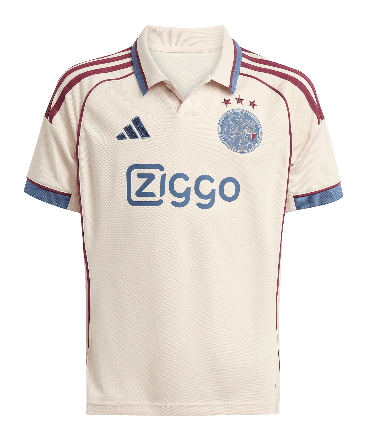 adidas Ajax Amsterdam Trikot 3rd 2025/2026 Kids Beige - beige