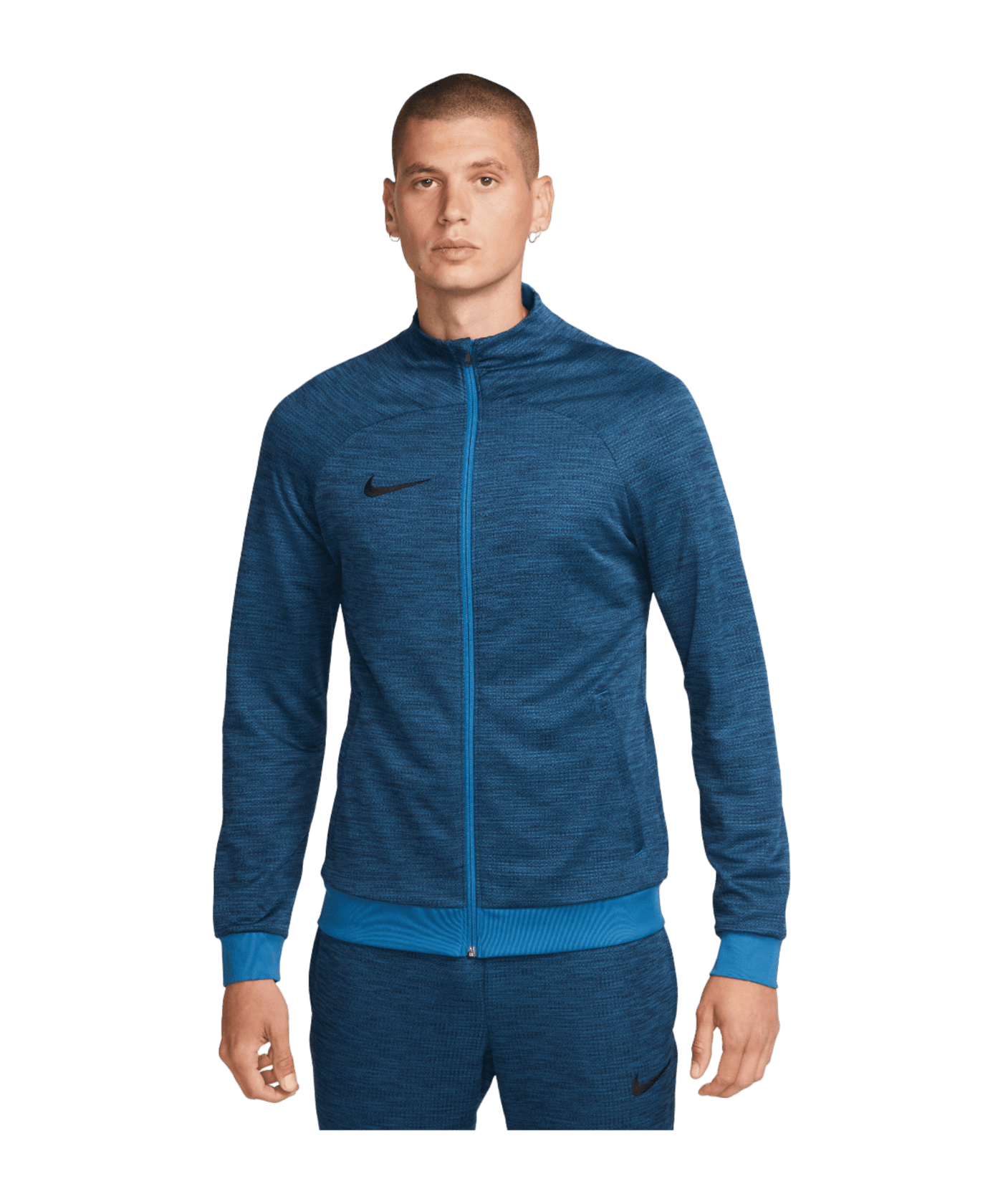 Nike Academy Trainingsjacke Blau Schwarz F457 - blau