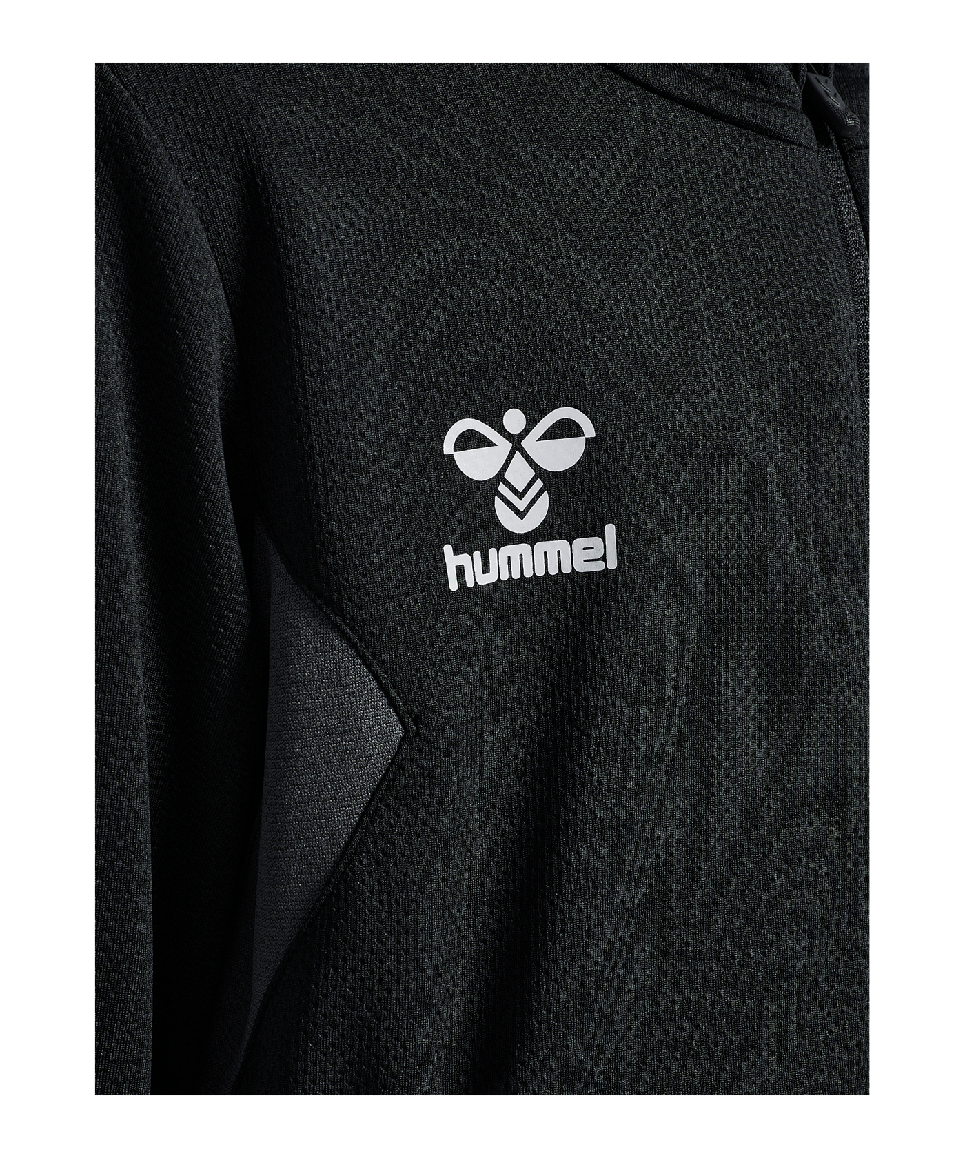 Hummel AUTHENTIC PL Kapuzenjacke Kids Schwarz F2001 - schwarz