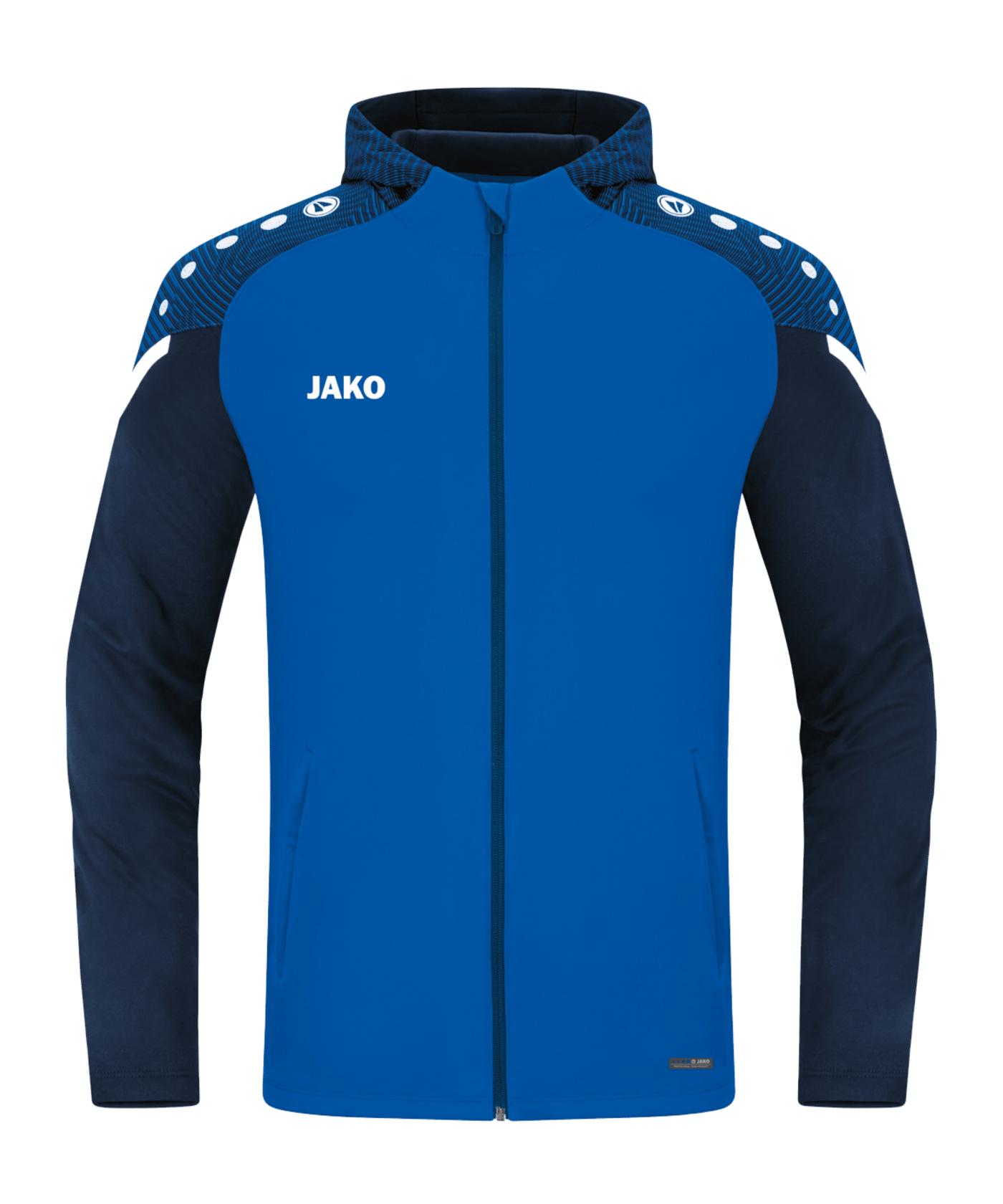 JAKO Performance Kapuzenjacke Blau F403 - blau