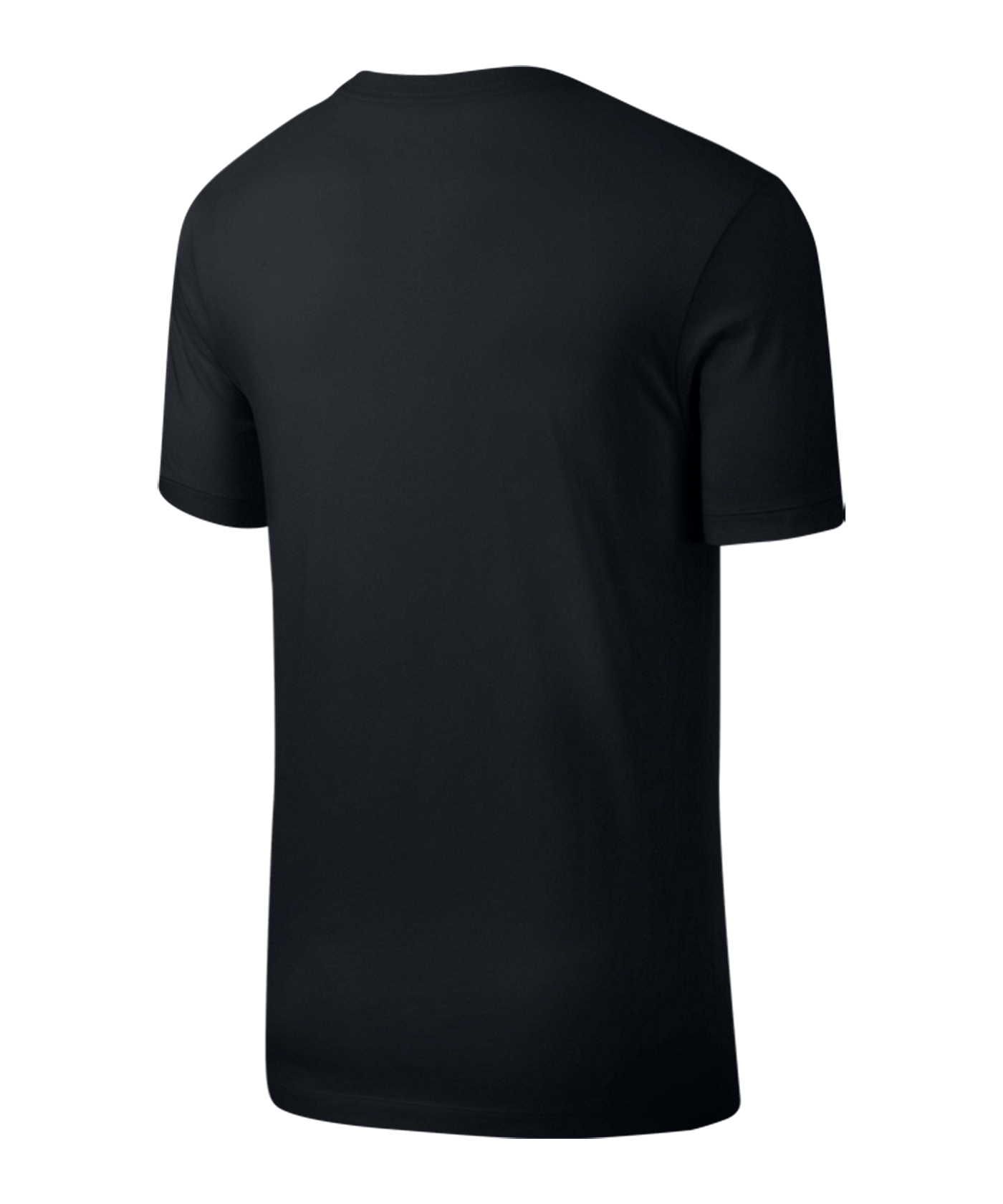 Nike Club T-Shirt Schwarz Weiss F013 - schwarz