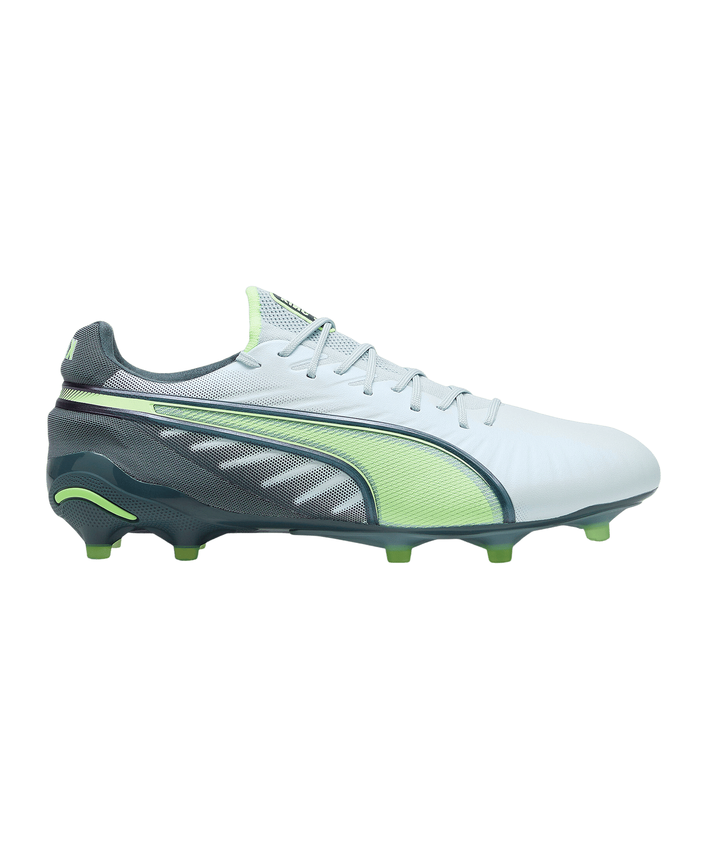 PUMA KING Ultimate FG/AG Lights Out Blau Grün F03 - blau