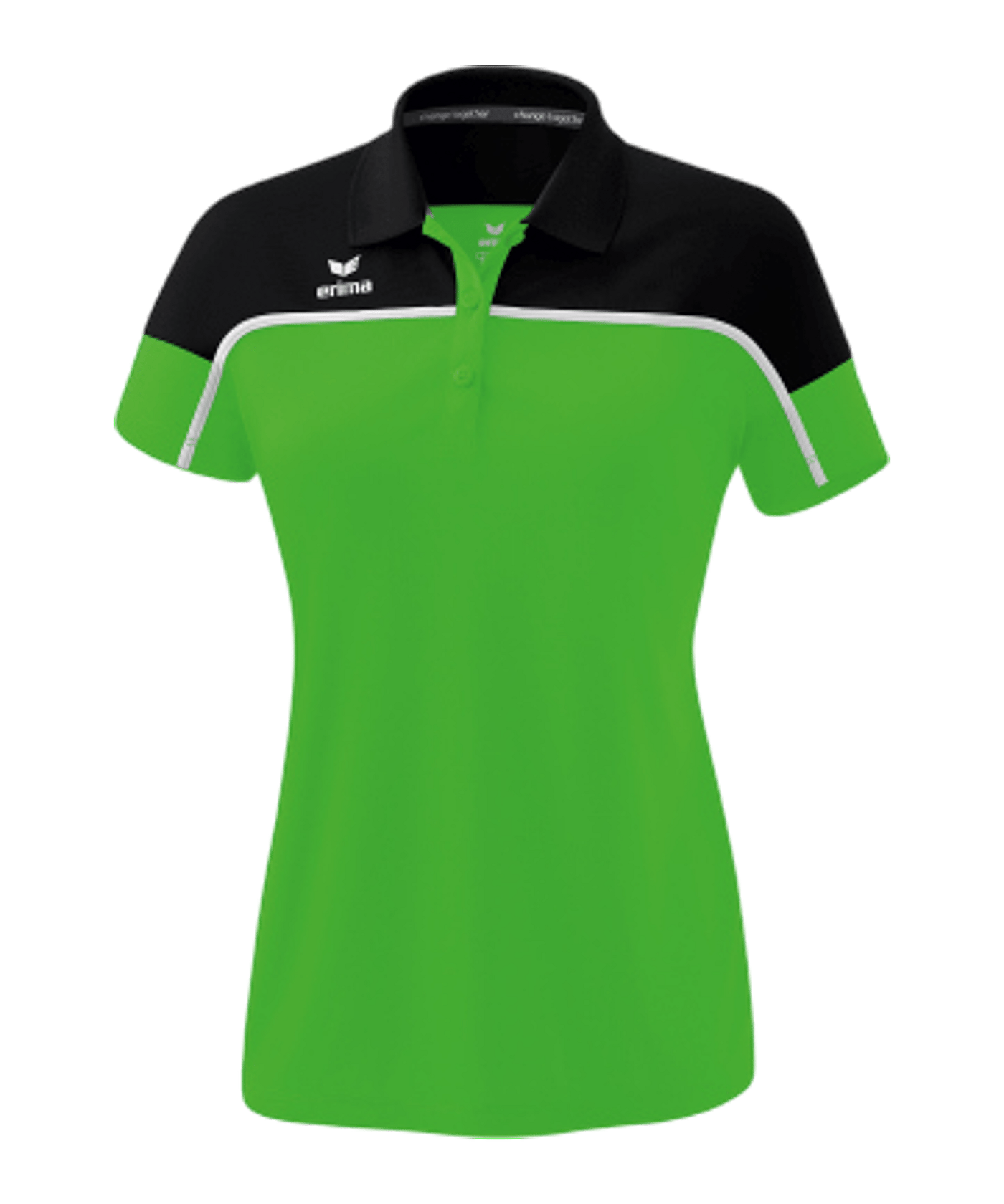 Erima Change by Poloshirt Damen Grün Schwarz | - gruen