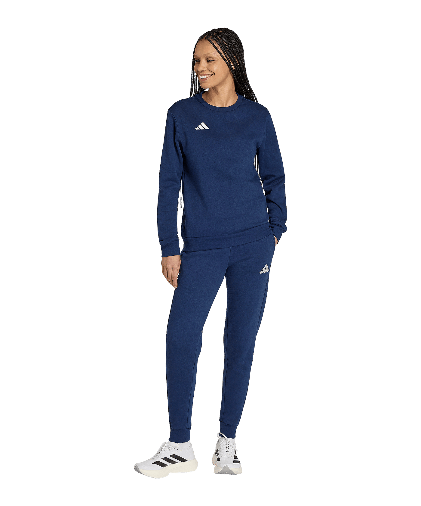 adidas Entrada 26 Sweatshirt Damen Blau - blau