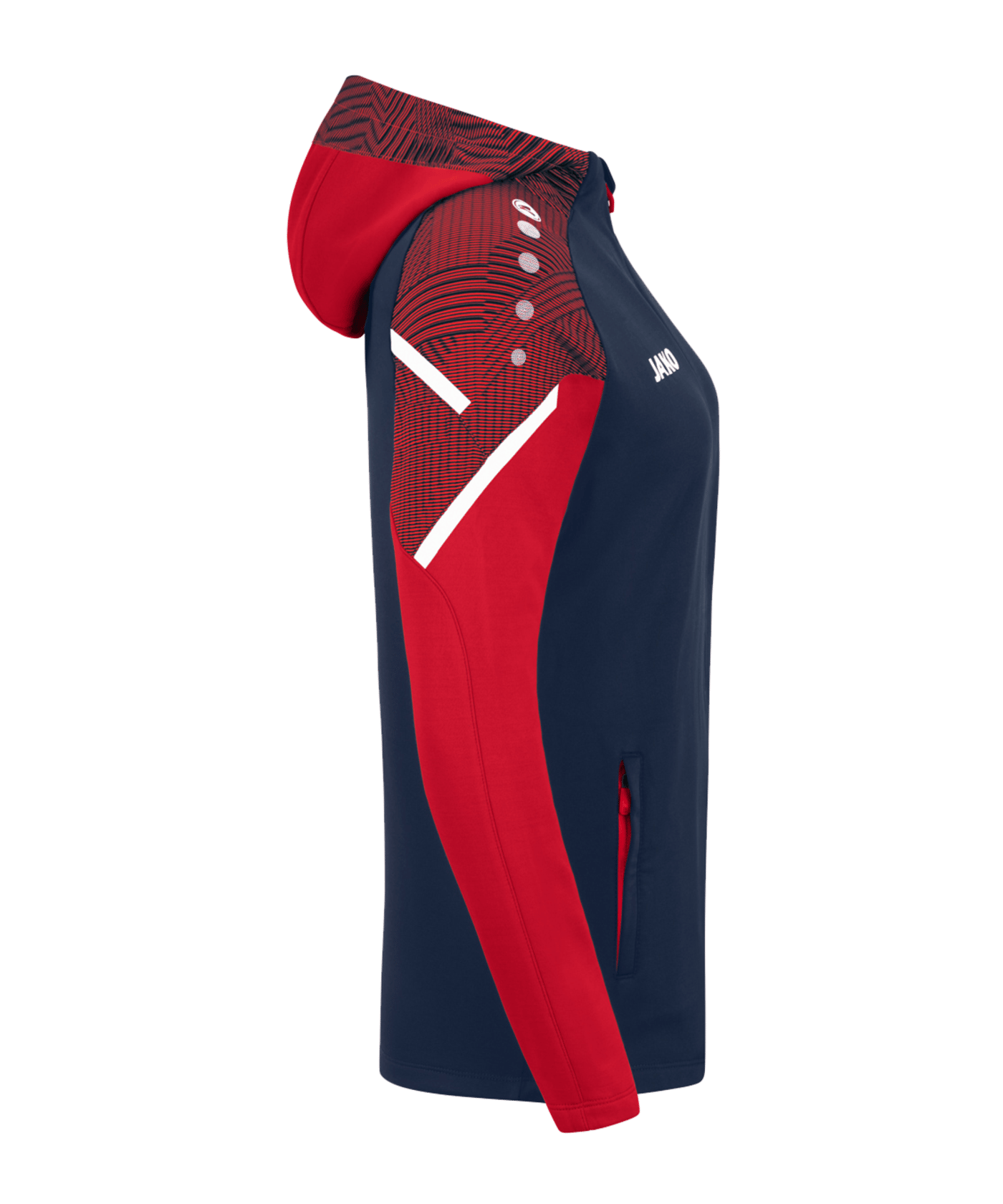 JAKO Performance Kapuzenjacke Damen Blau F909 - blau