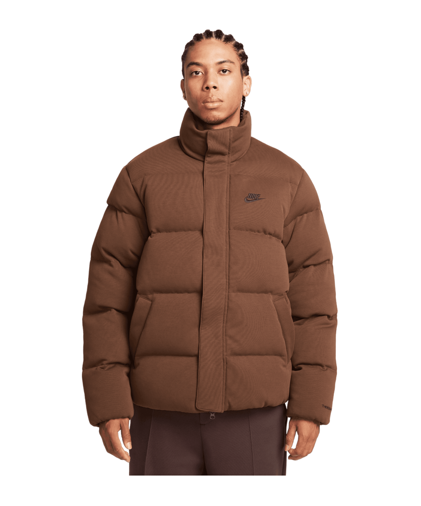 Nike Tech Fleece Jacke Braun F259 - braun