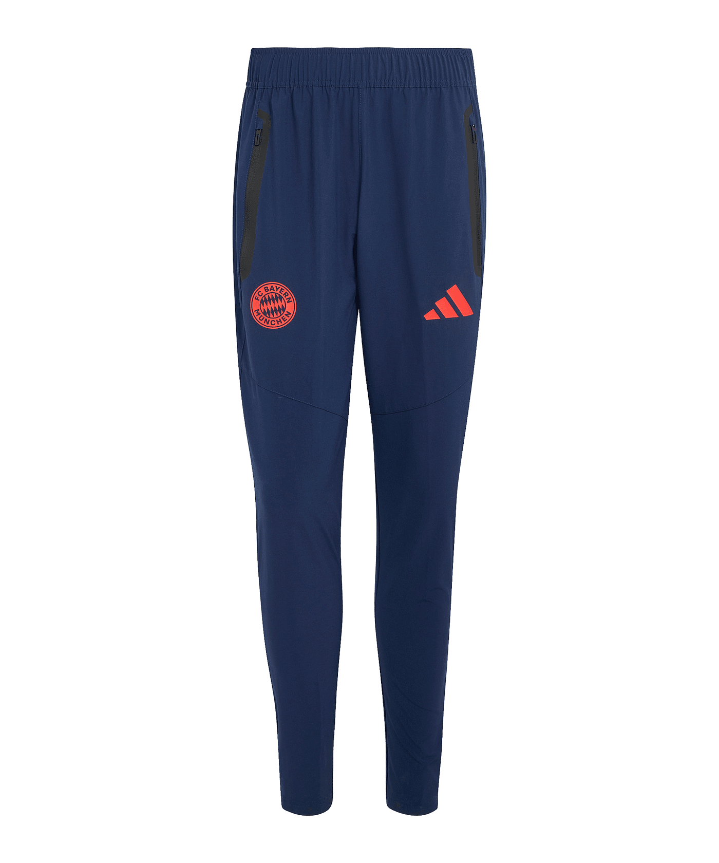 adidas FC Bayern München Tiro Travel Hose Blau - blau