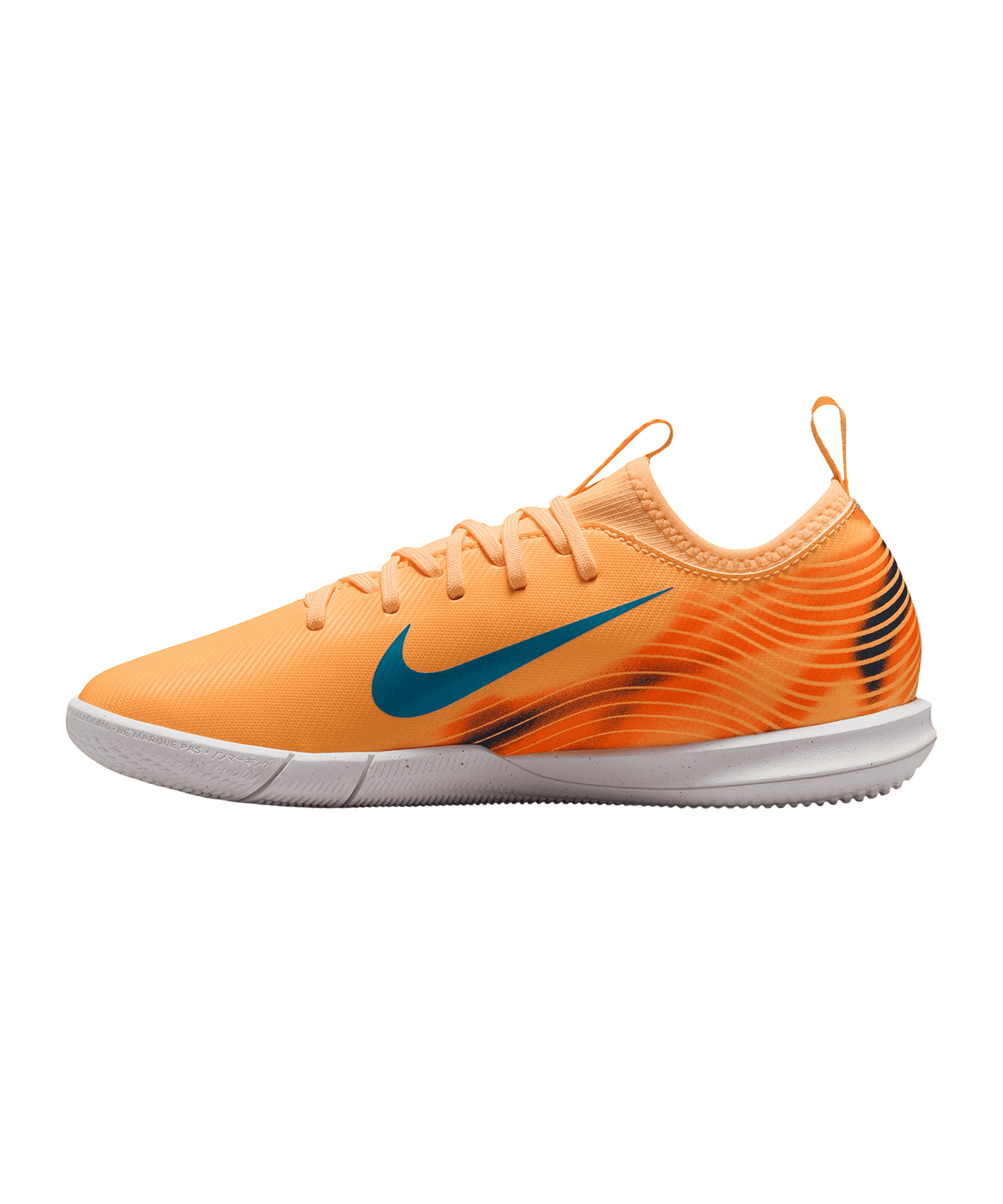 Nike Jr Air Zoom Mercurial Vapor XVI Academy IN Kylian Mbappe Signature Kids Orange F801 - orange