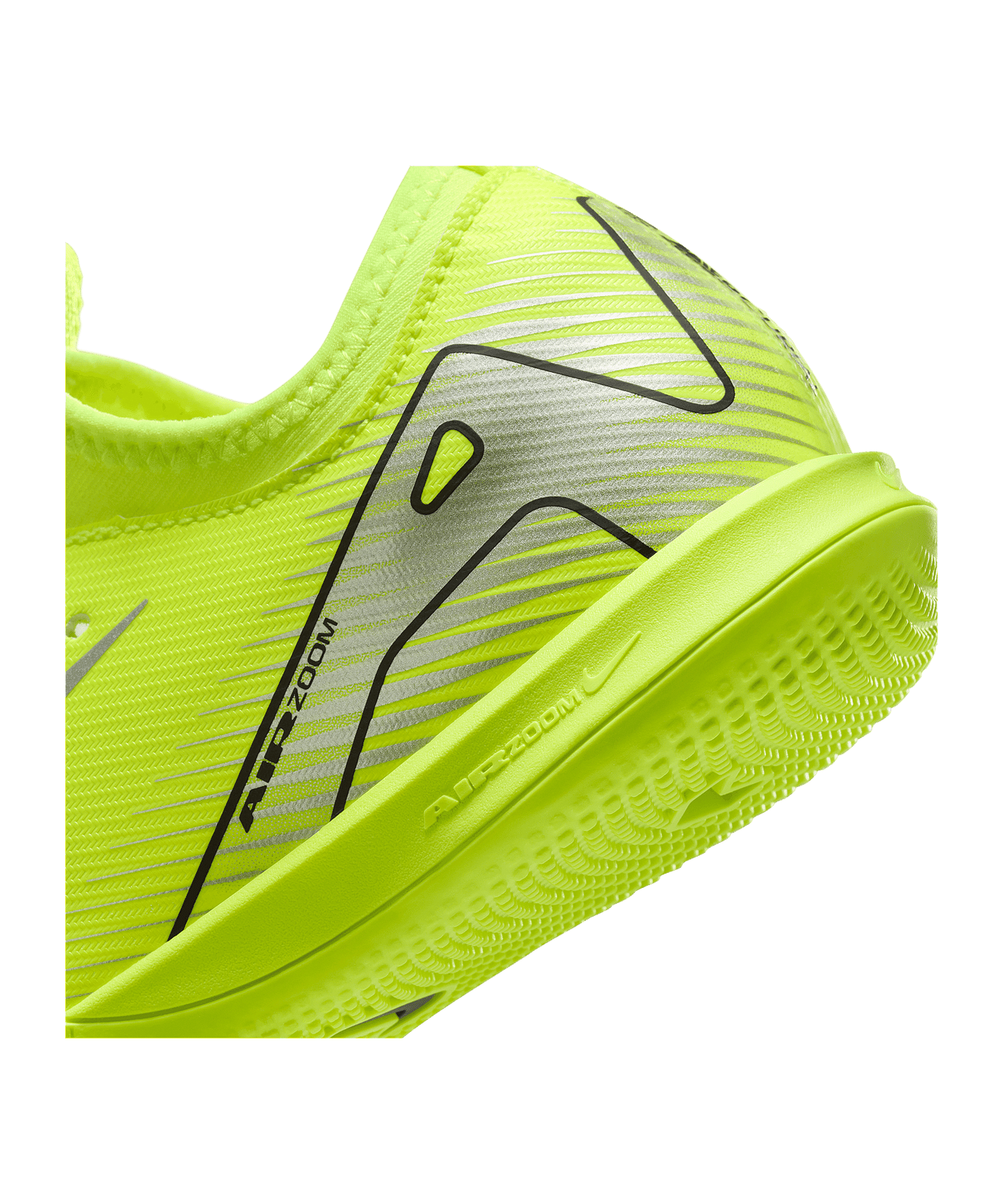 Nike Jr Air Zoom Mercurial Vapor XVI Academy IN Mad Voltage Kids Gelb Schwarz F700 - gelb
