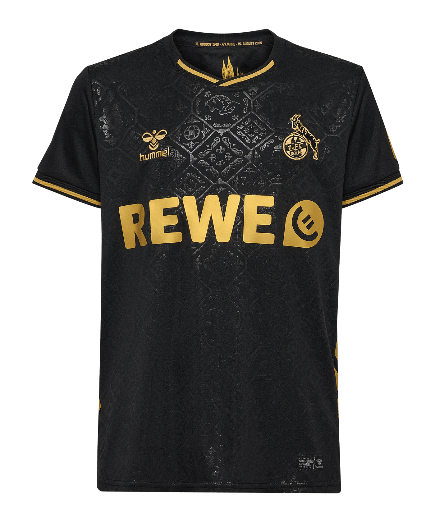 Hummel 1. FC Köln Trikot 3rd 2025/2026 Kids Schwarz F2001 - schwarz
