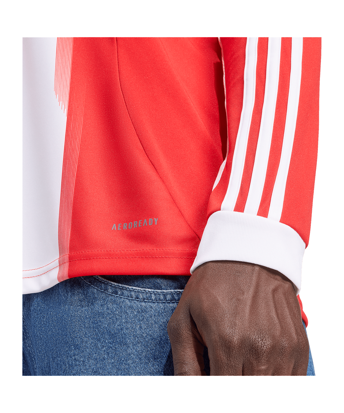adidas FC Bayern München Longsleeve Trikot Home 2025/2026 Rot - rot