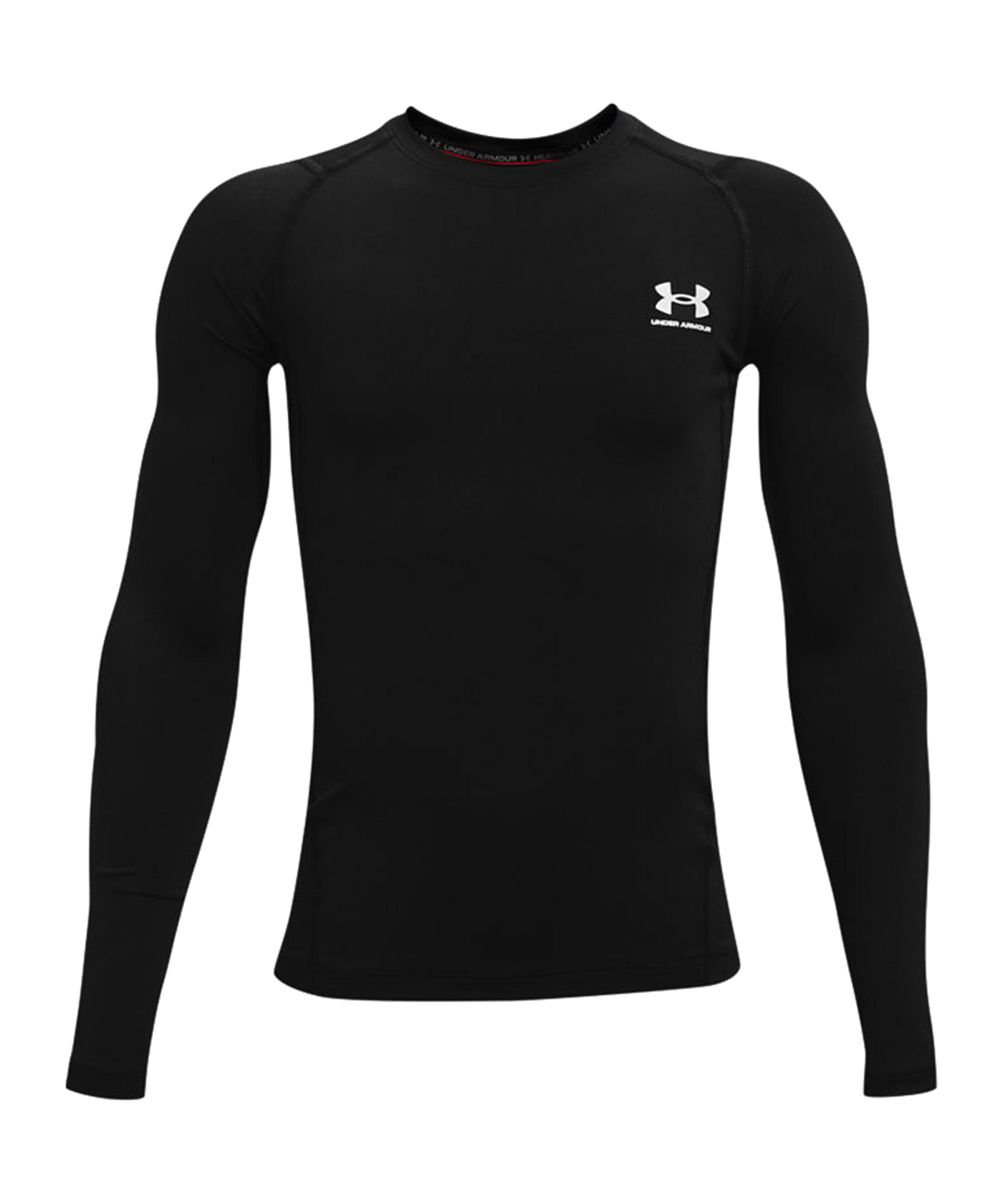 Under Armour HeatGear Langarmshirt Kids F001 - schwarz