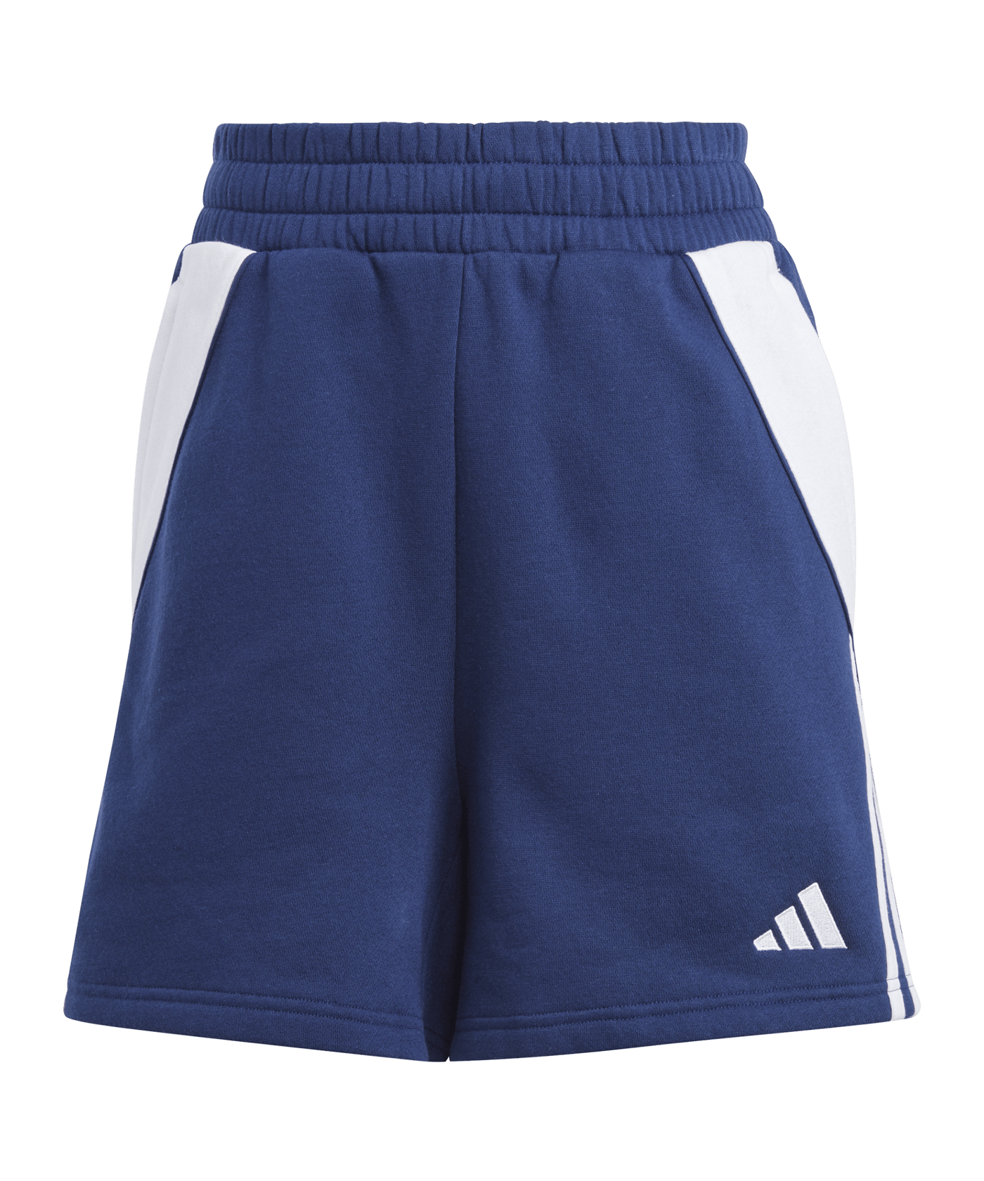 adidas Tiro 24 Short Damen Blau Weiss - blau