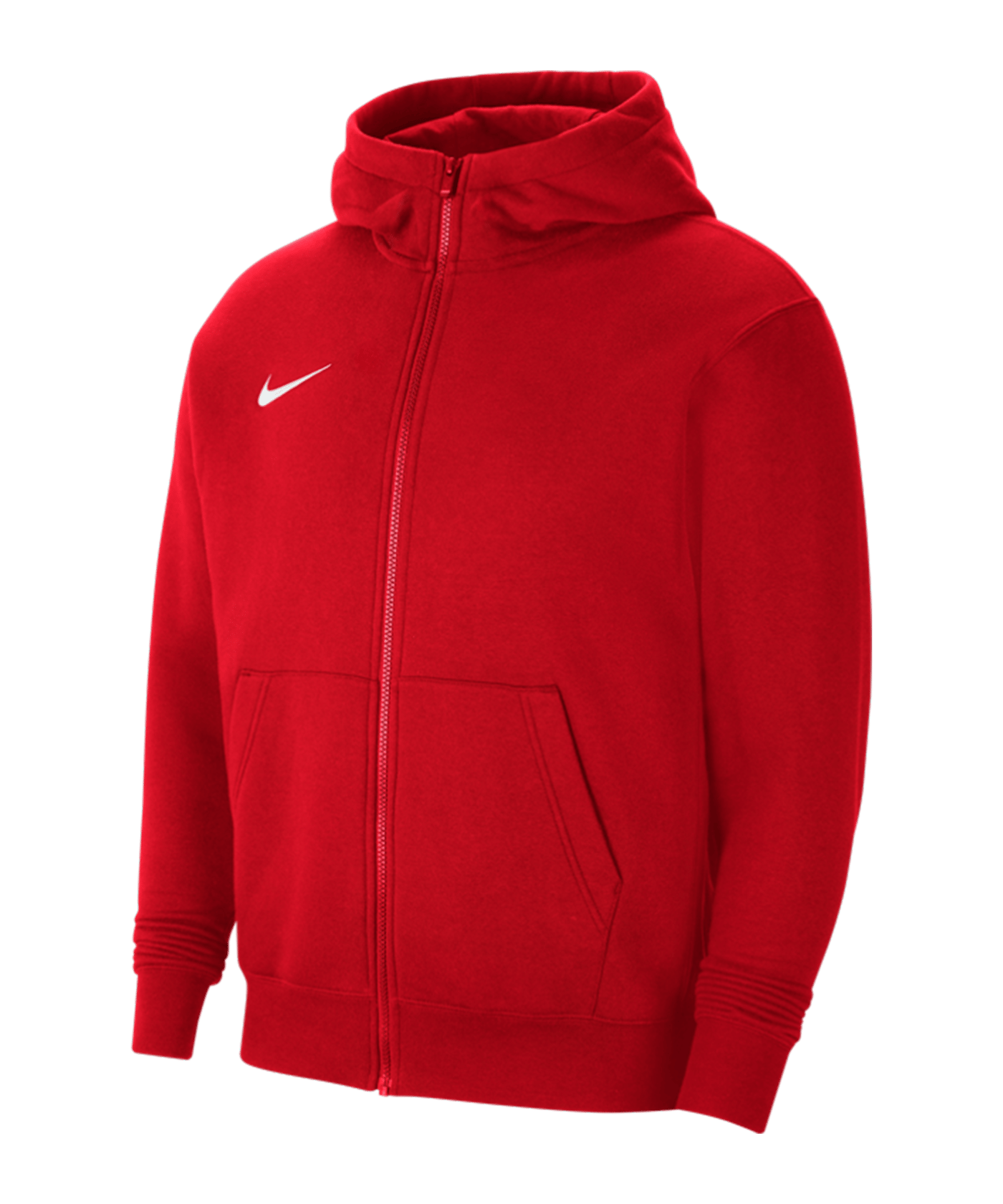 Nike Park 20 Fleece Kapuzenjacke | Rot Weiss F657 - rot