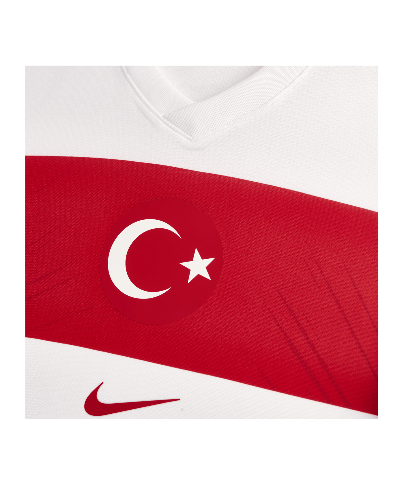 Nike Türkei Fan Trikot Home EM 2024 Damen Weiss F100 - weiss