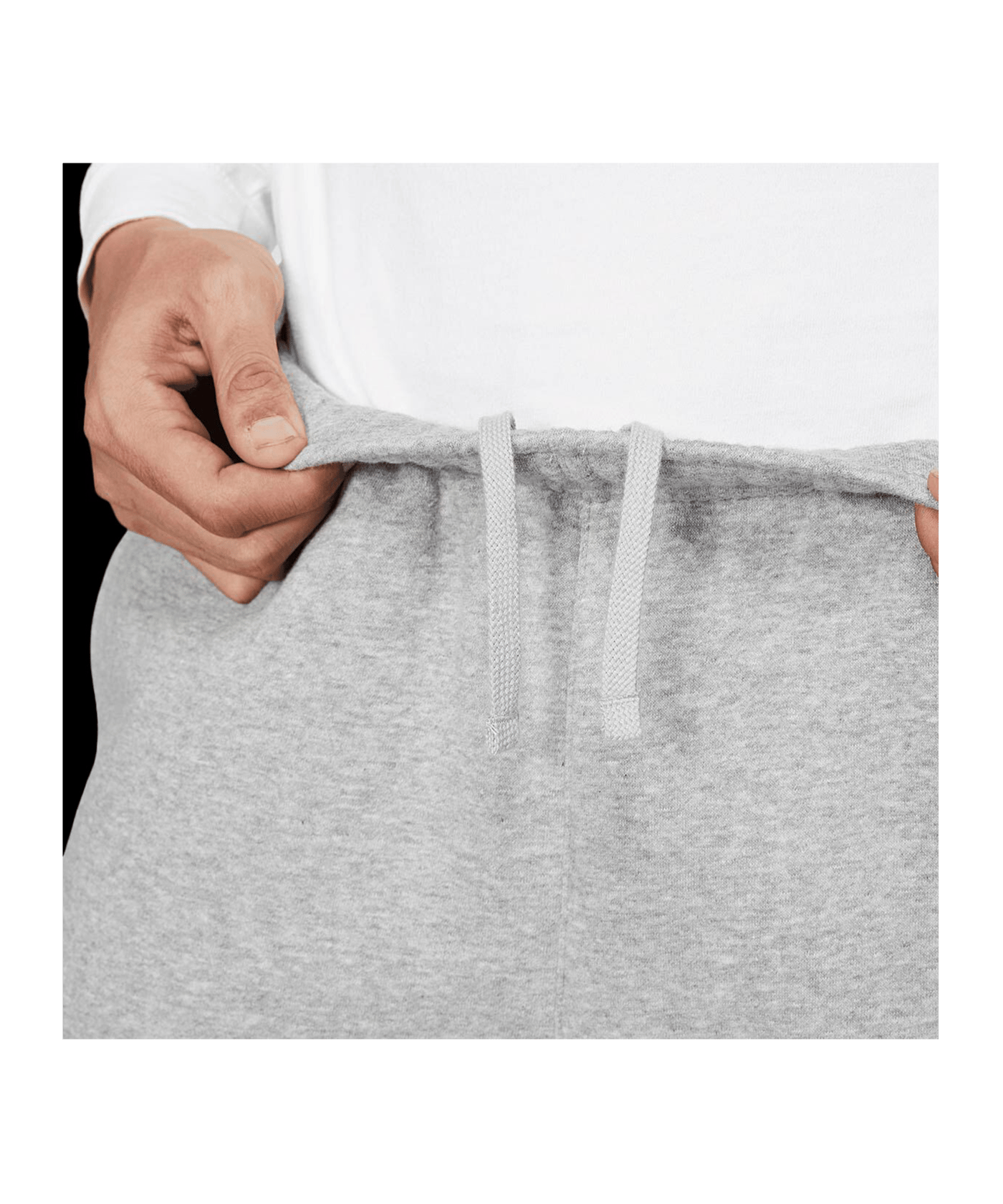 Nike Club Jogginghose Tall Grau Silber Weiss F063 - grau