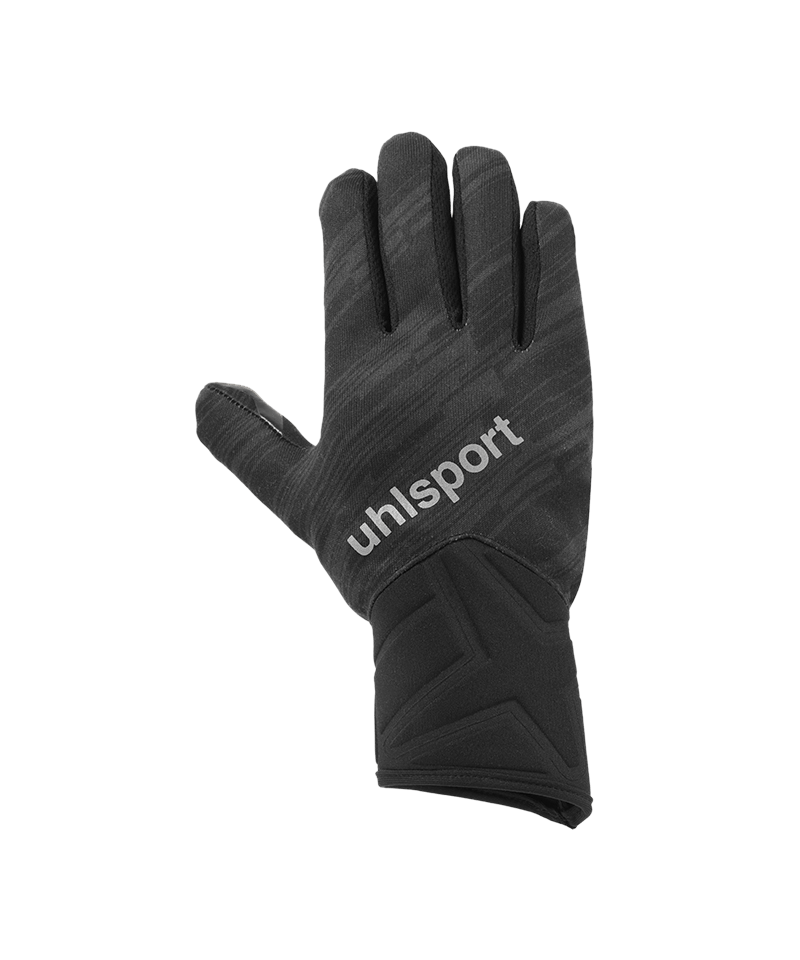 uhlsport Nitrotec Spielerhandschuh Schwarz F01 - schwarz