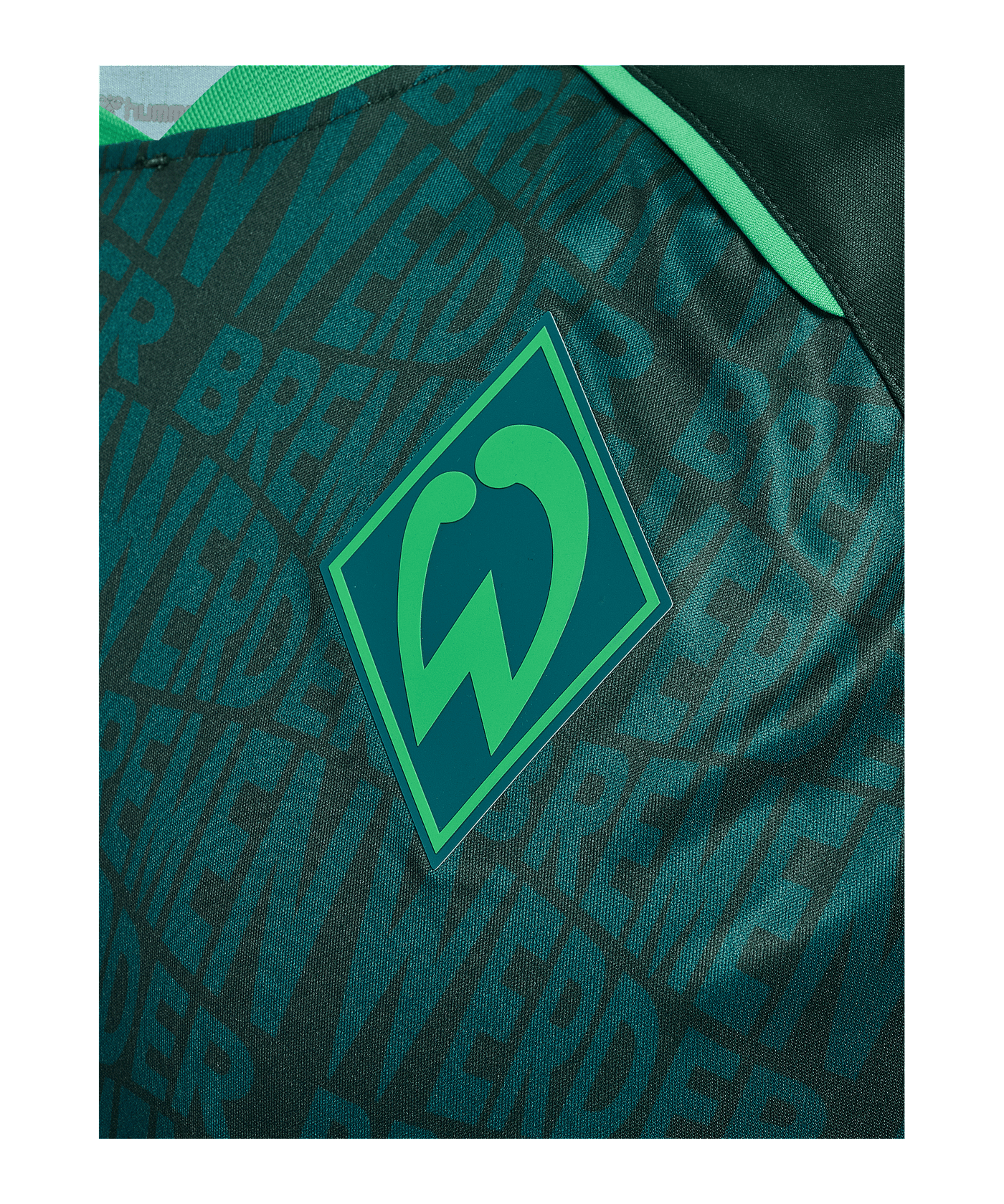 hummel SV Werder Bremen Pre Game Trikot 2026/2027 Grün F6228 - gruen