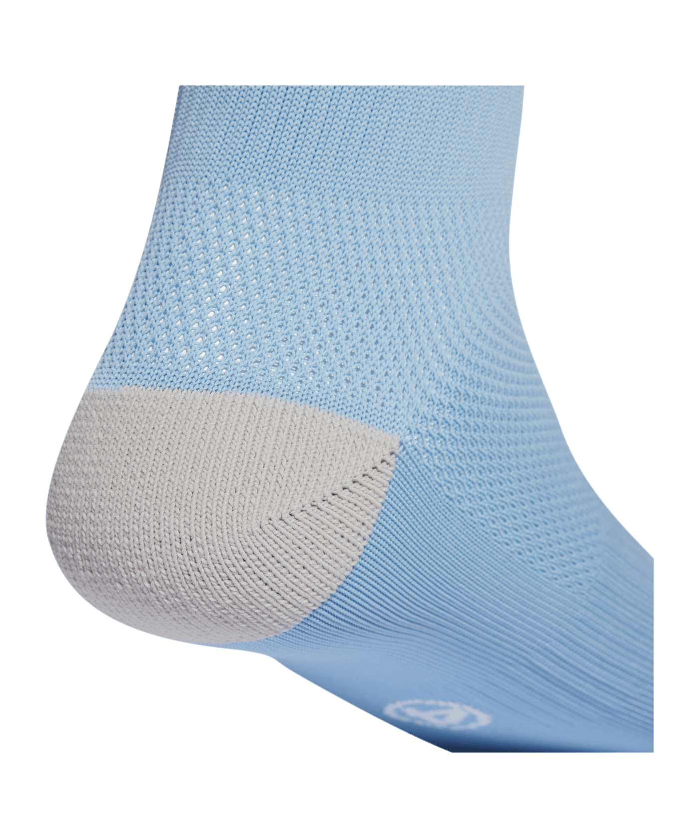 adidas Milano 23 Strumpfstutzen Blau Weiss Grau - hellblau