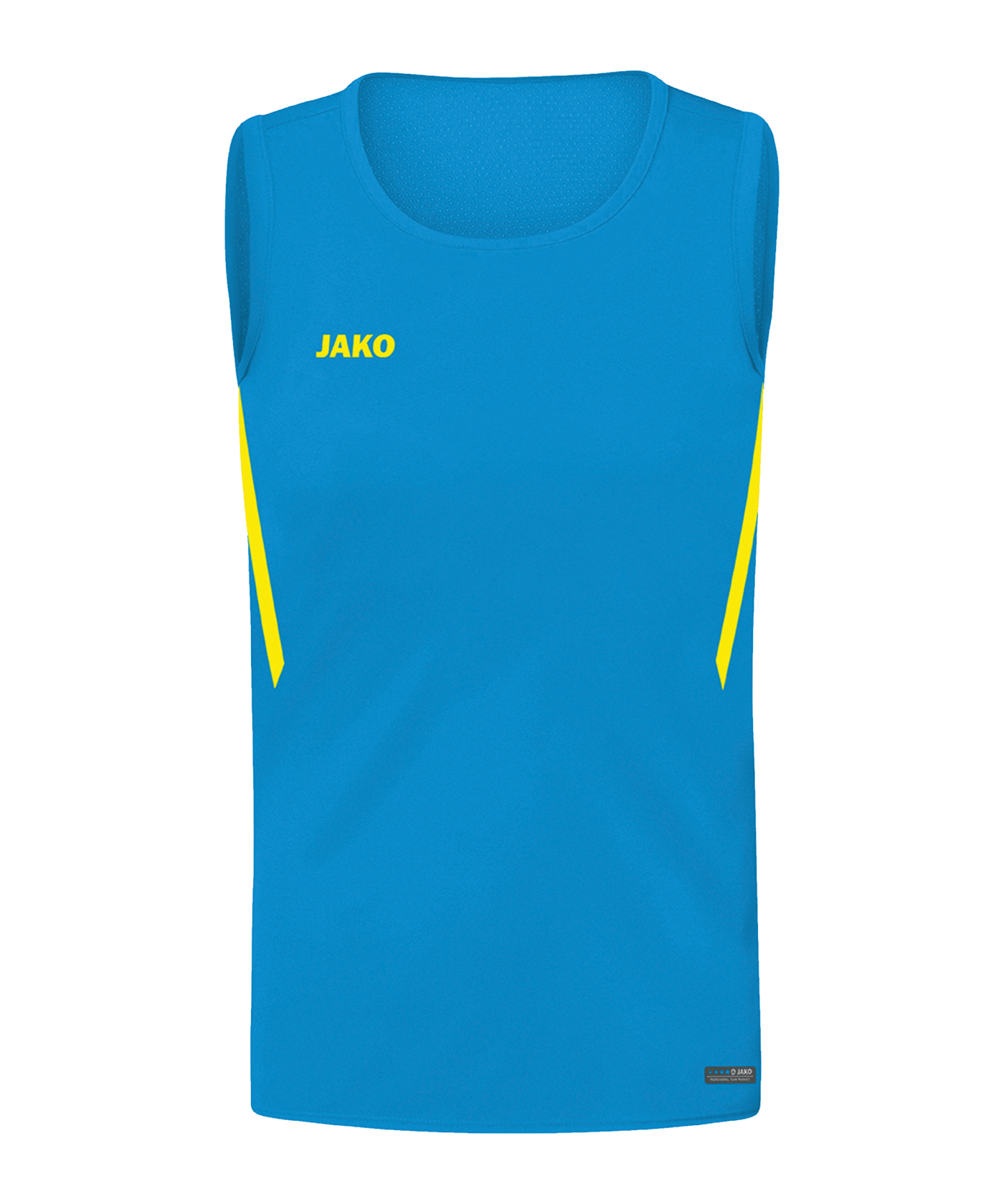 JAKO Challenge Tanktop Kids Blau Gelb F443 - blau