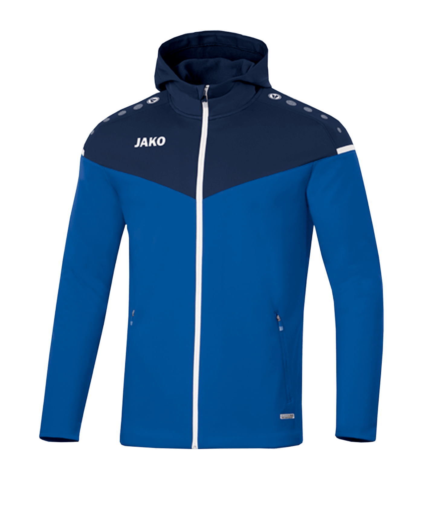 JAKO Champ 2.0 Kapuzenjacke Blau F49 - blau