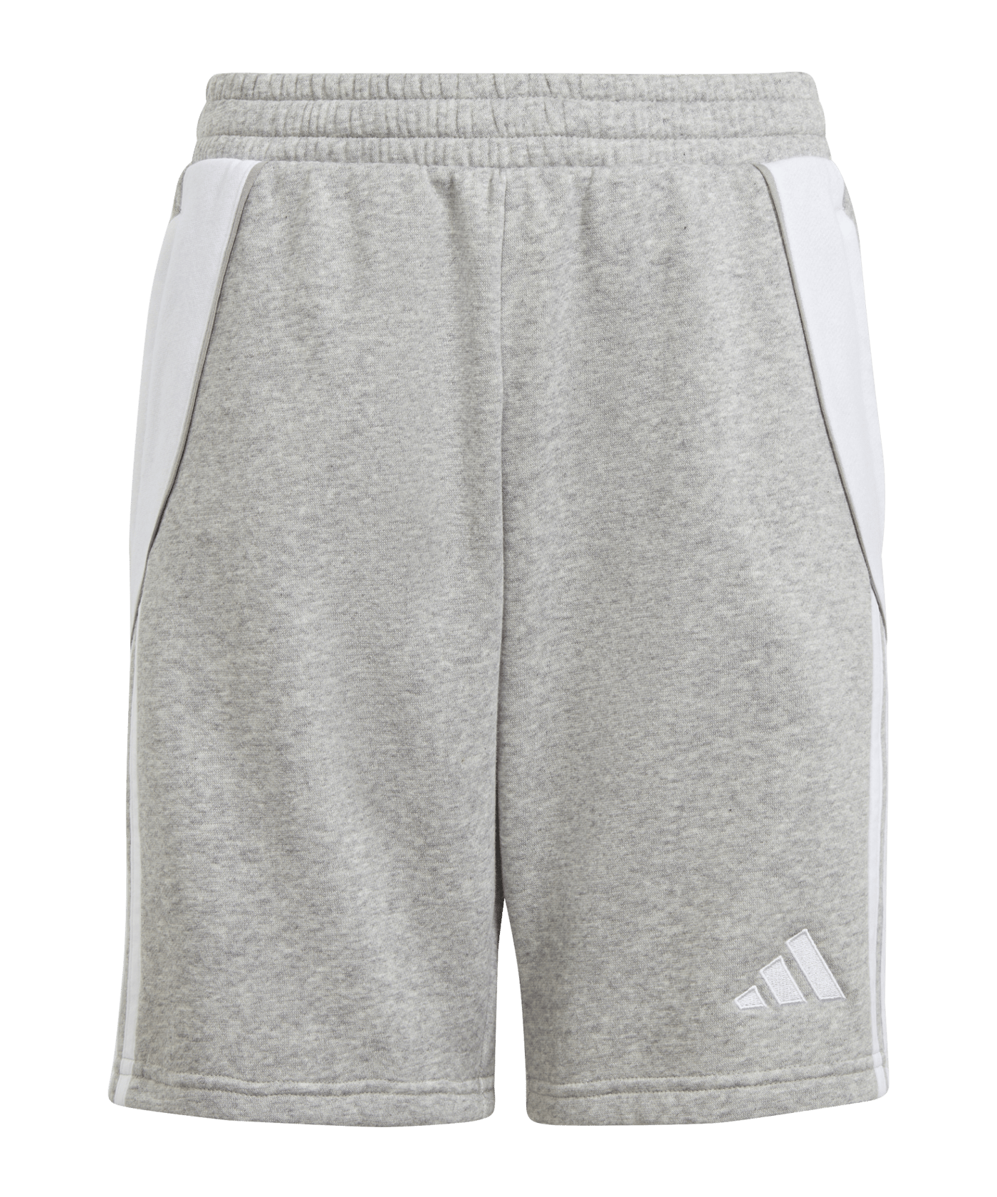 adidas Tiro 24 Short Kids Grau Weiss - grau