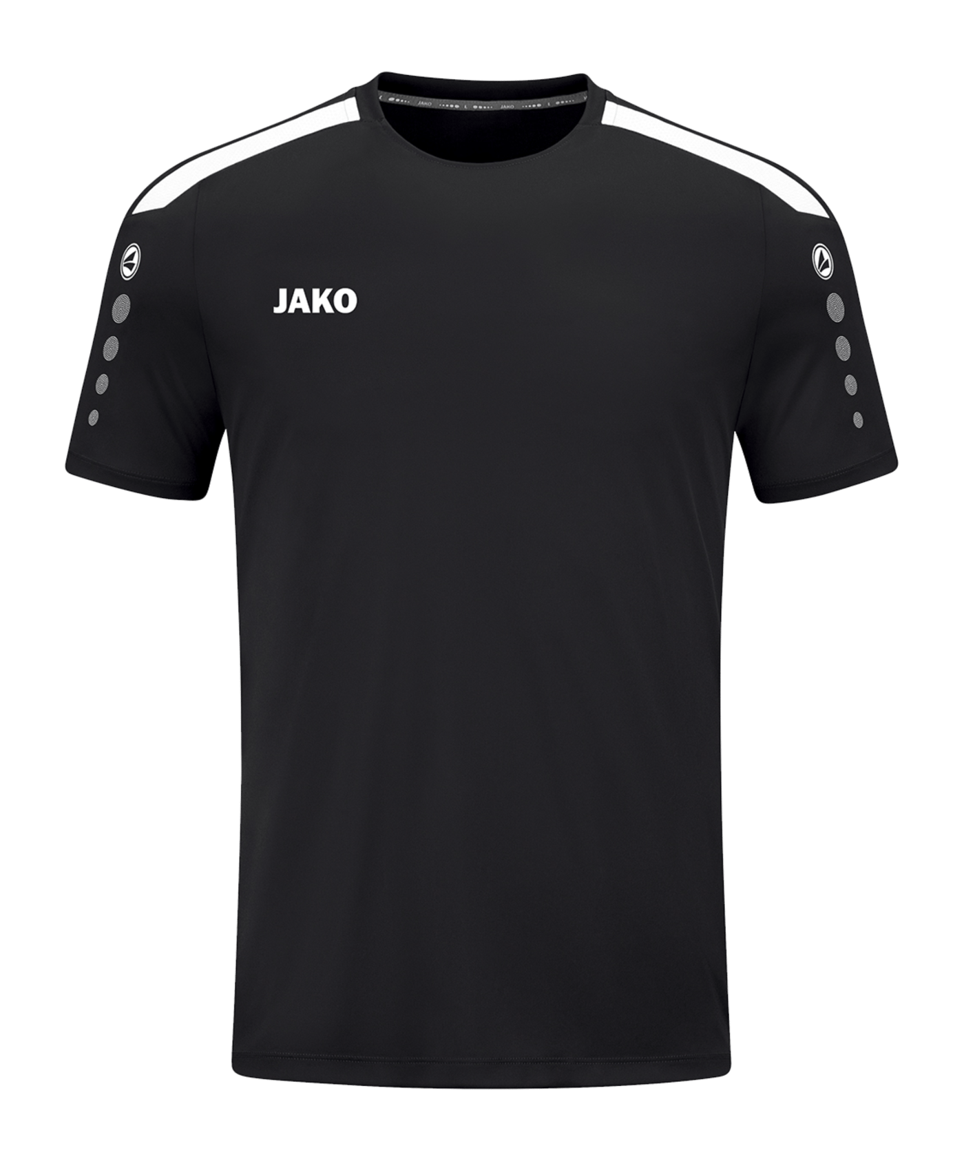 JAKO Power Trikot Kids Schwarz Weiss F800 | - schwarz