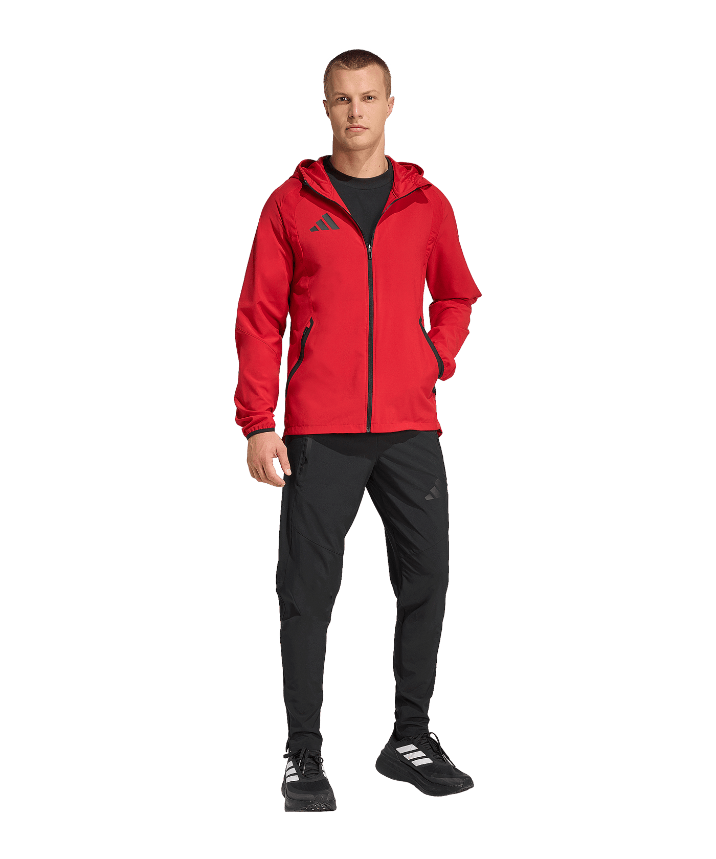 adidas Tiro Travel Windjacke Rot - rot