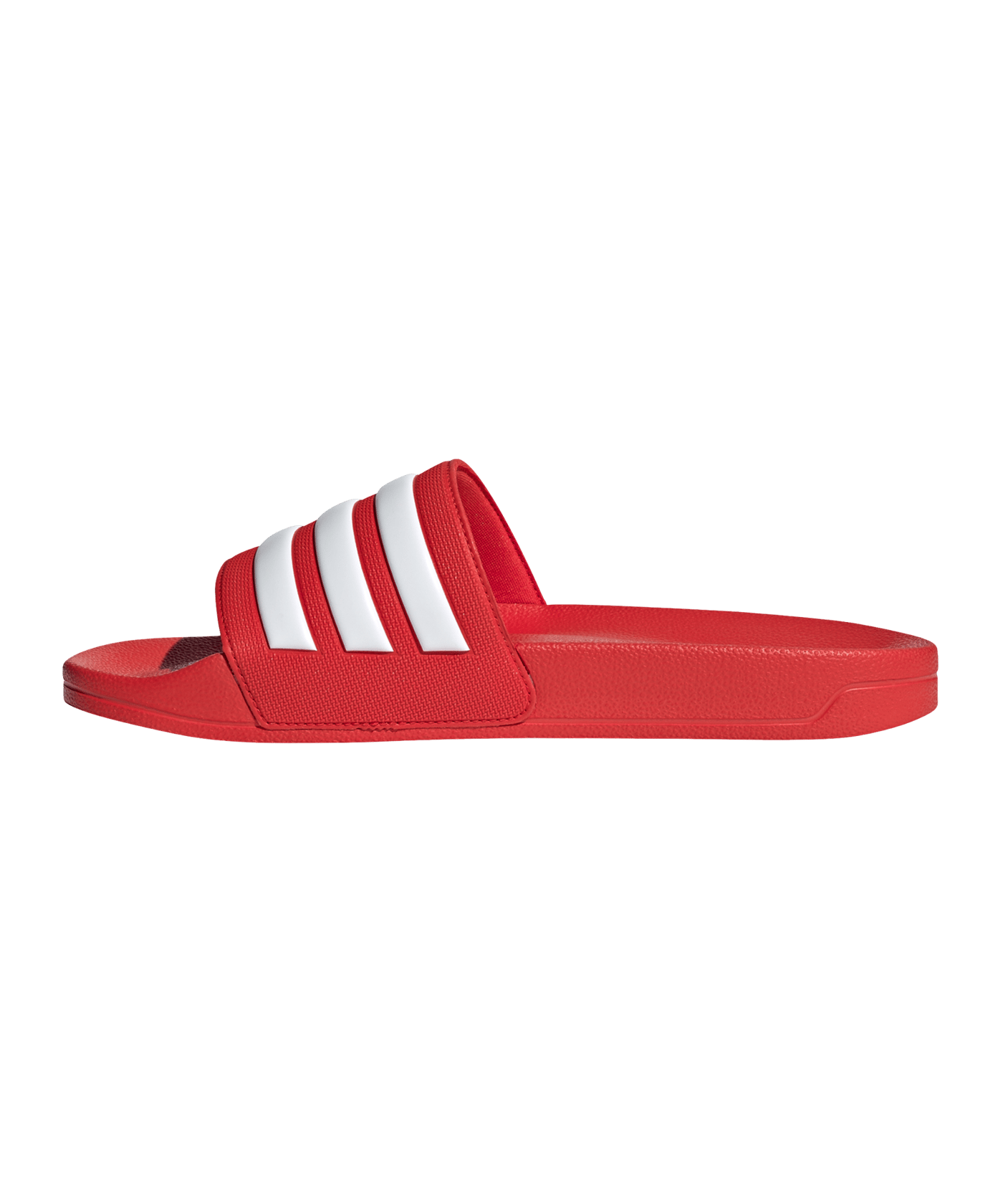 adidas Cloudfoam Adilette Shower Regular Rot Weiss - rot
