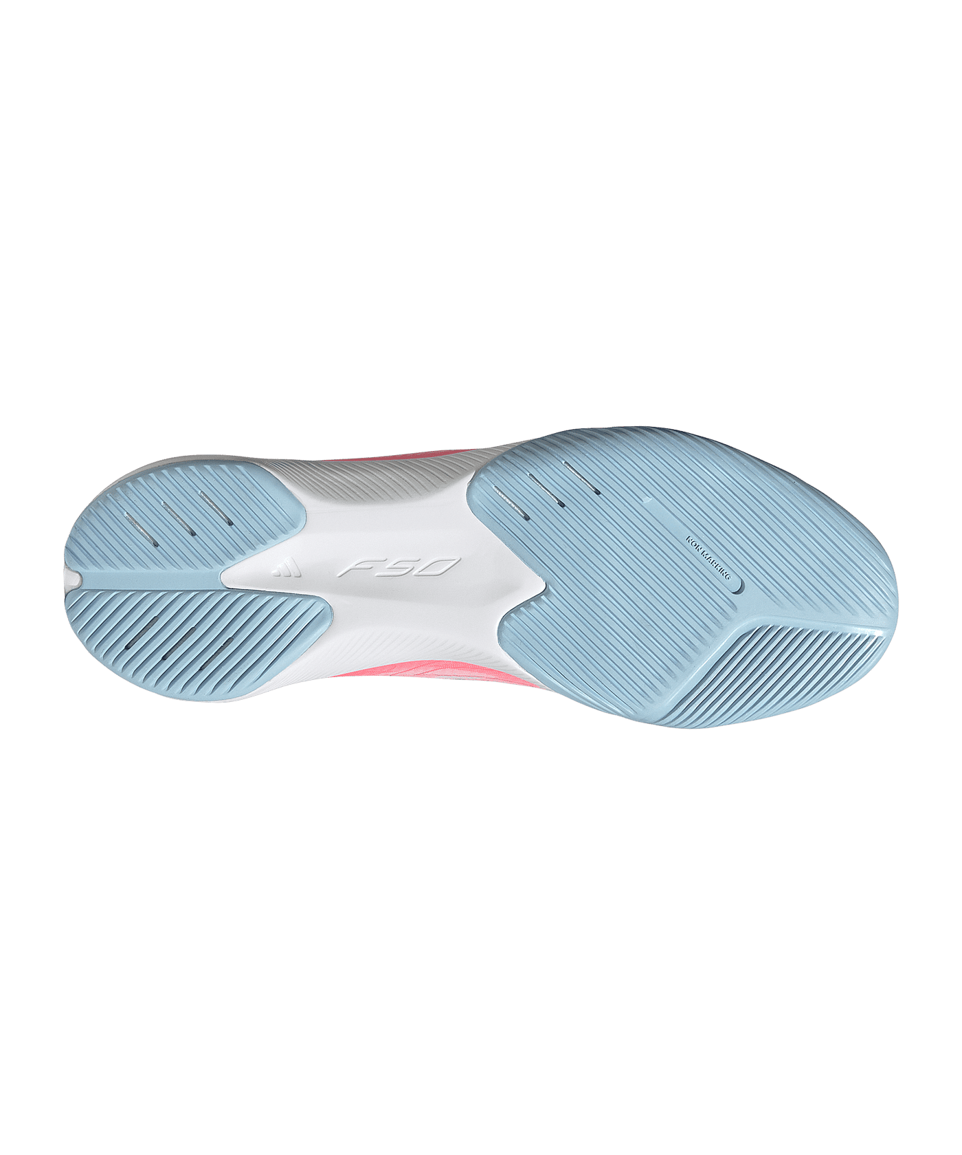 adidas F50 Hyperfast League Laceless IN Kinder Weiß - weiss