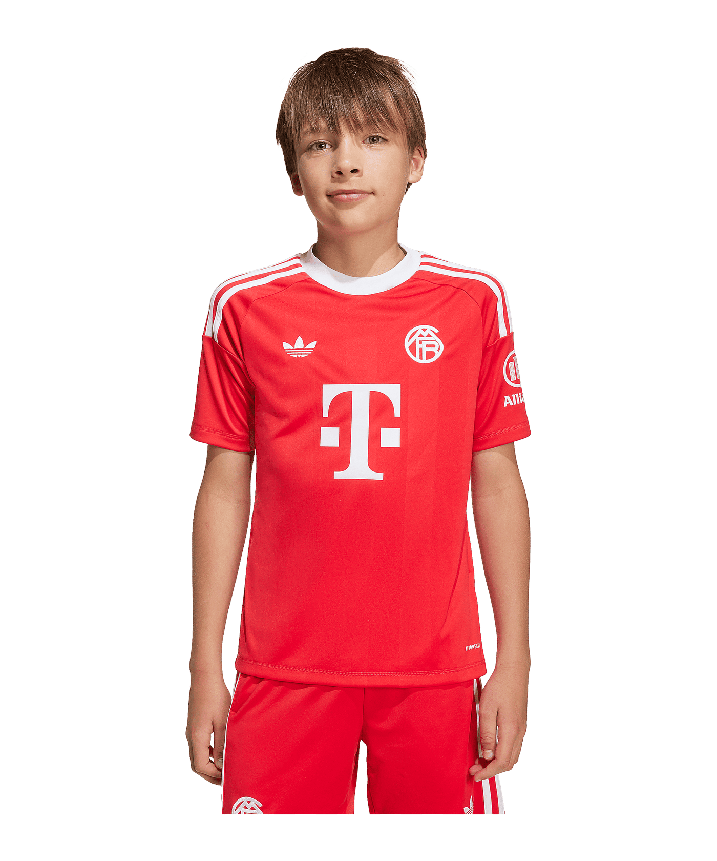 adidas FC Bayern München Torwarttrikot 3rd 2025/2026 Kids Rot - rot