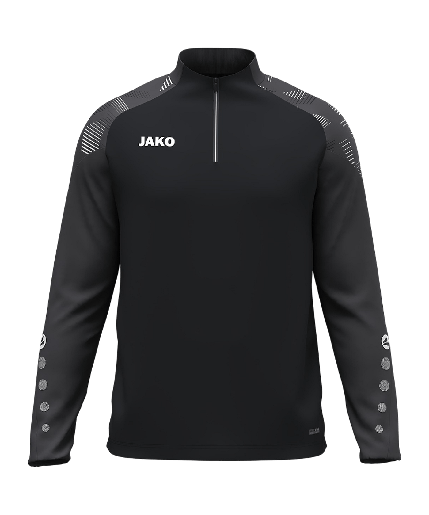 JAKO Sonic Zip Top Schwarz F801 - schwarz