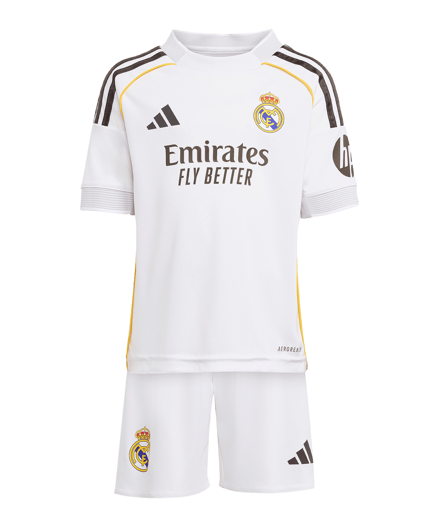 adidas Real Madrid Mini Trikot Set Home 2025/2026 Kids Weiß - weiss