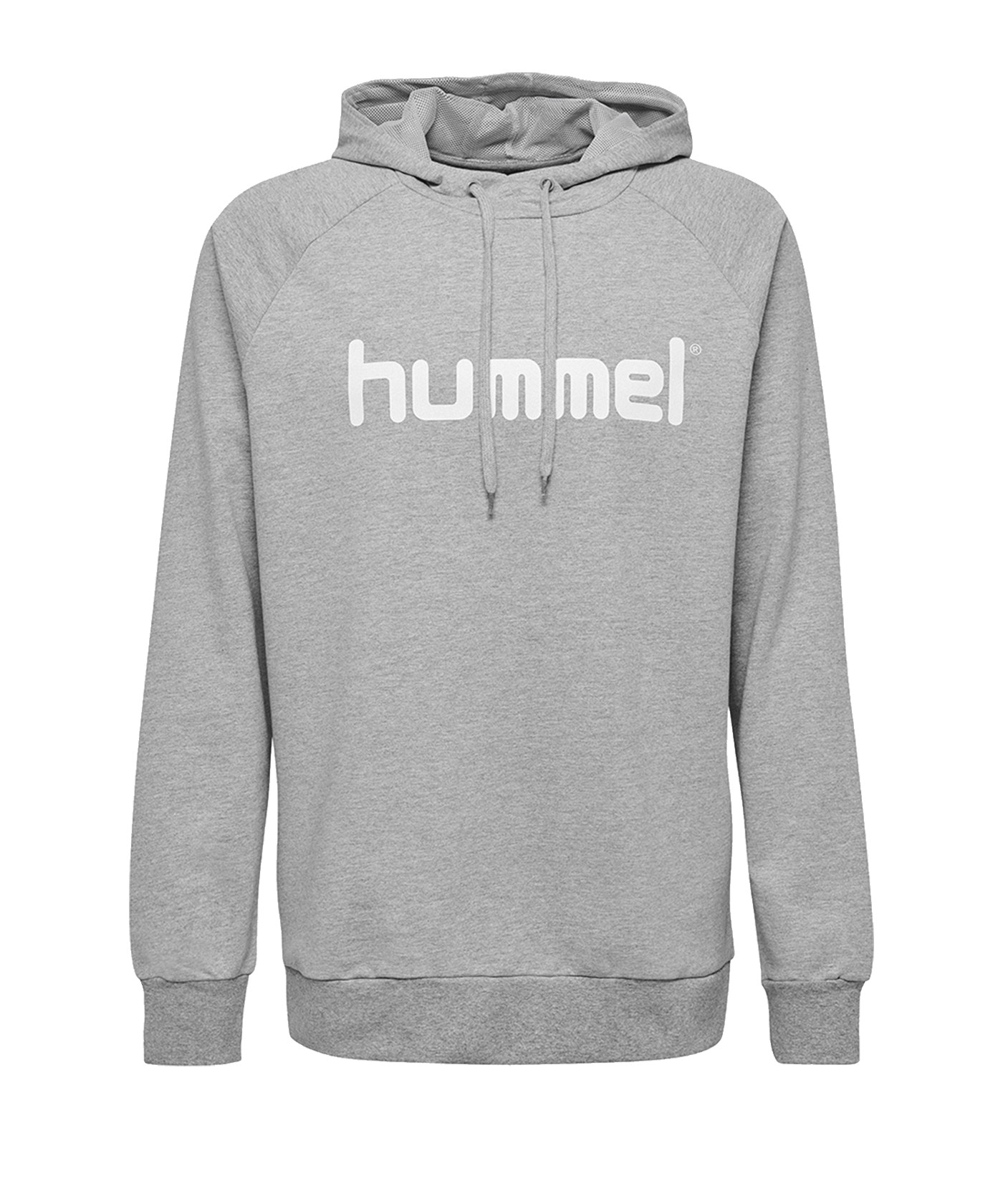 Hummel Cotton Logo Hoody F2006 | grau - grau