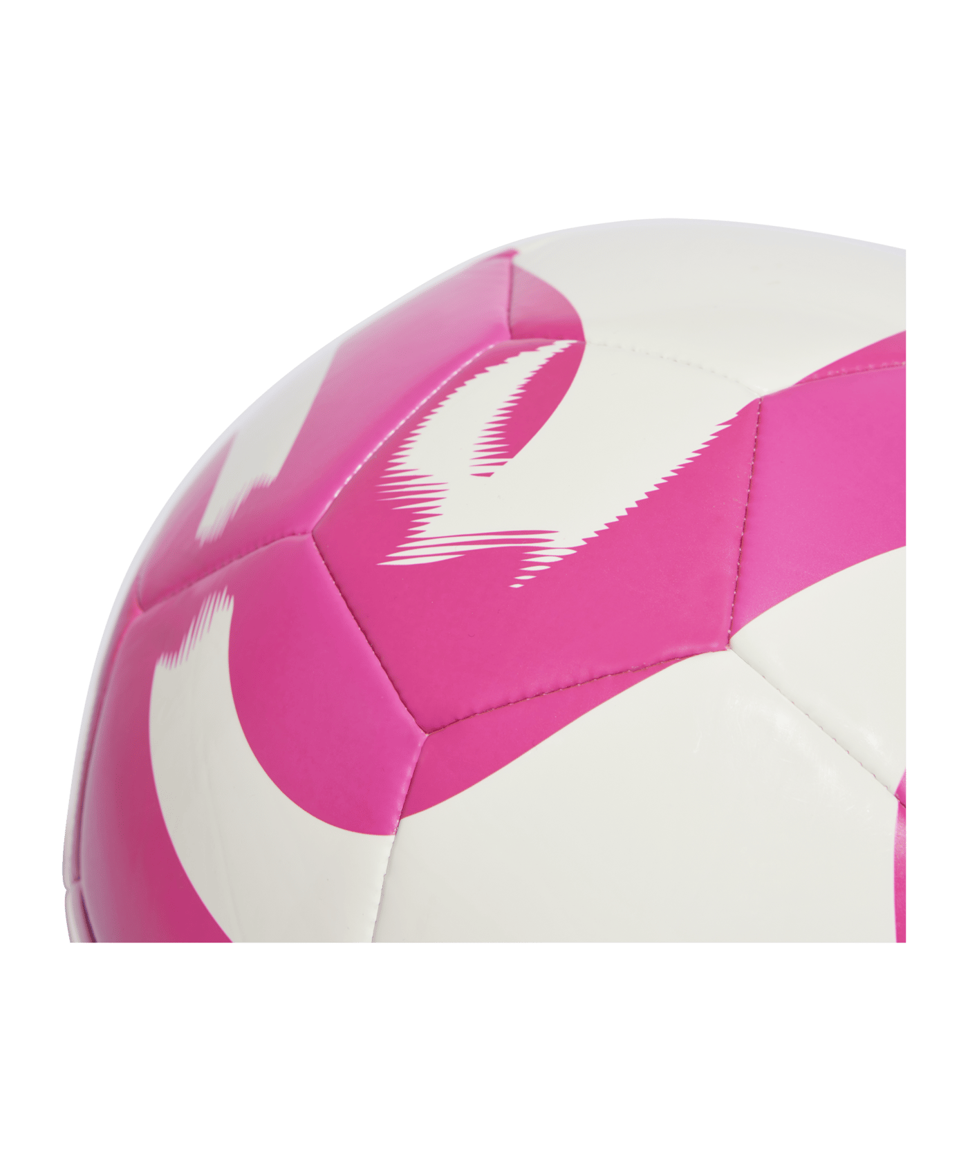 adidas Tiro Club Trainingsball Weiss Pink | - weiss