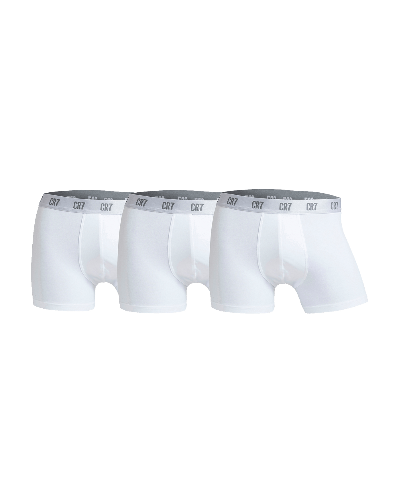 CR7 Basic Trunk Boxershort 3er Pack Weiss - weiss